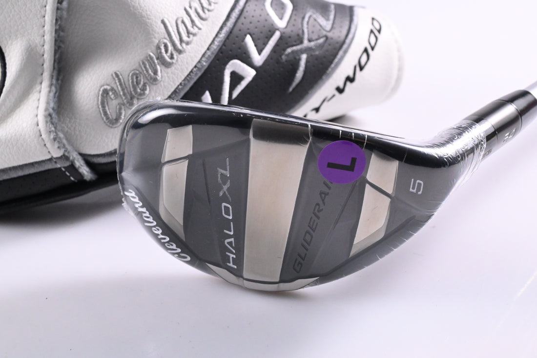 Ladies Cleveland Halo XL #5 Hybrid / 24 Degree / Ladies Flex Aldila Ascent PL 40