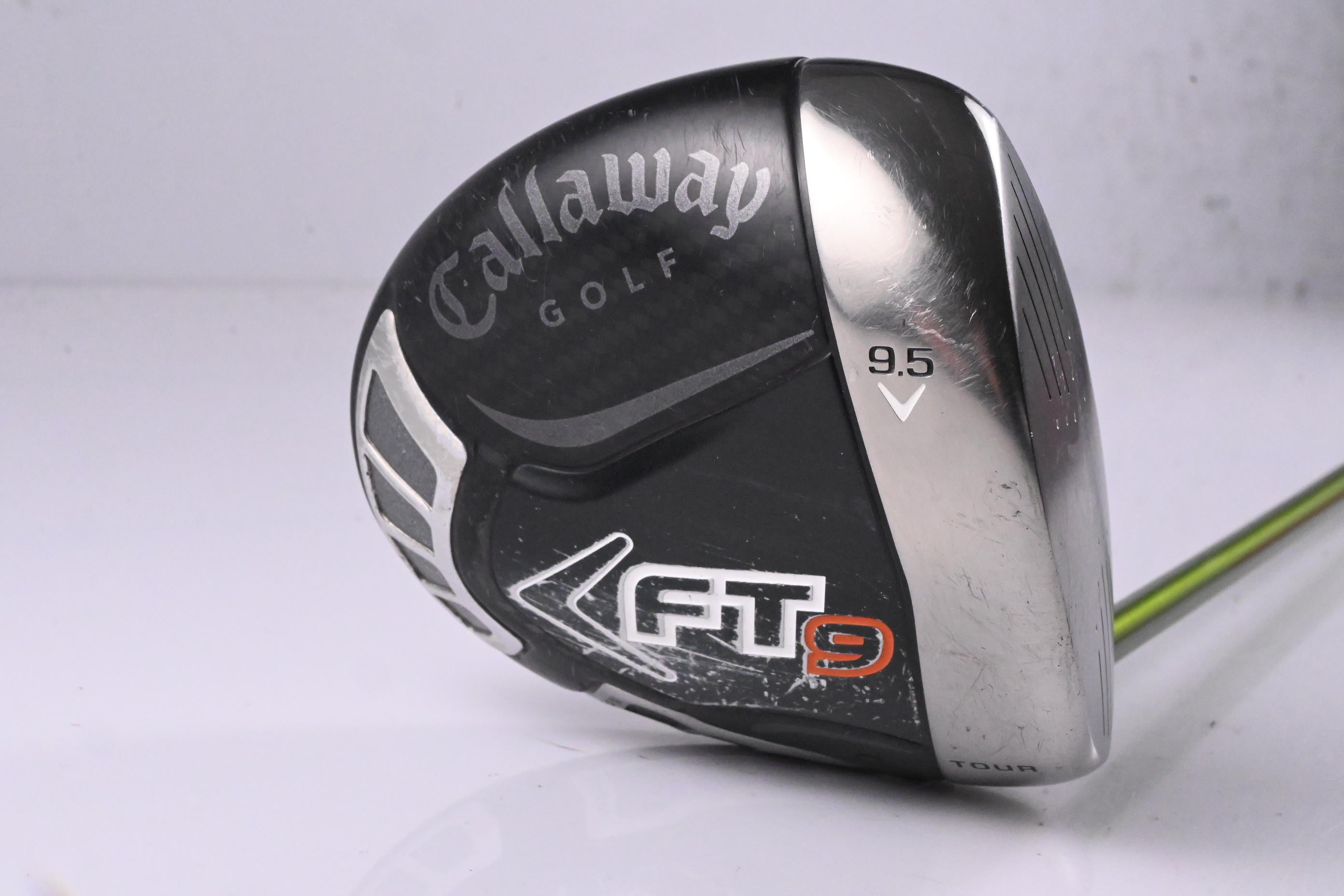 Callaway FT-9 Driver / 9.5 Degree / Stiff Flex Aldila NV Green 65 Shaft