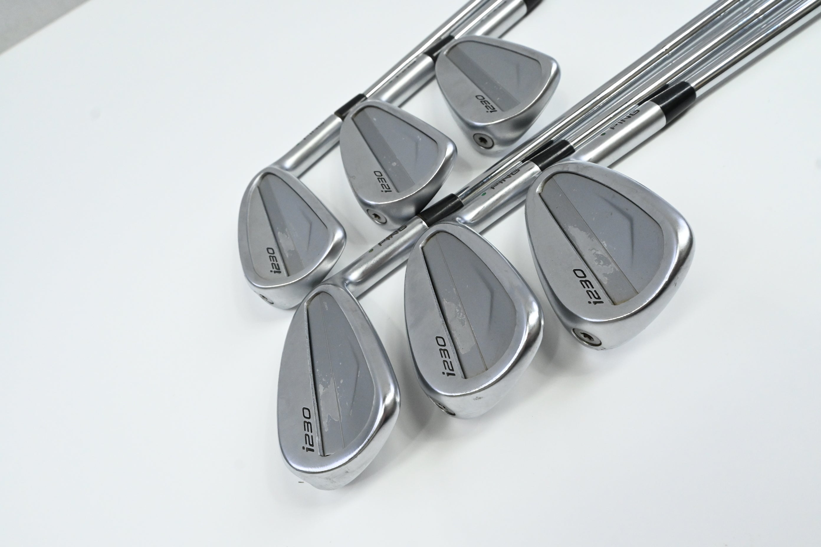 Ping i230 Irons / 5-PW / Green Dot / Stiff Flex Dynamic Gold S300