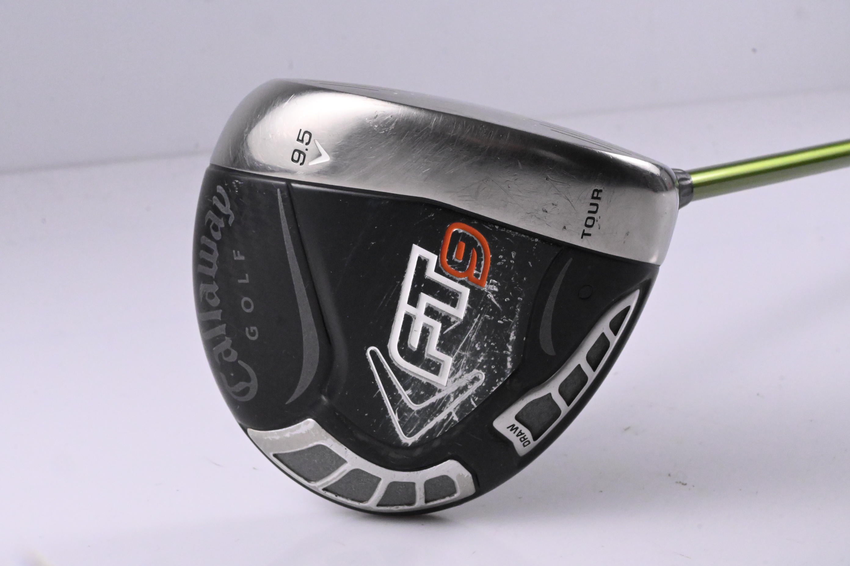 Callaway FT-9 Driver / 9.5 Degree / Stiff Flex Aldila NV Green 65 Shaft
