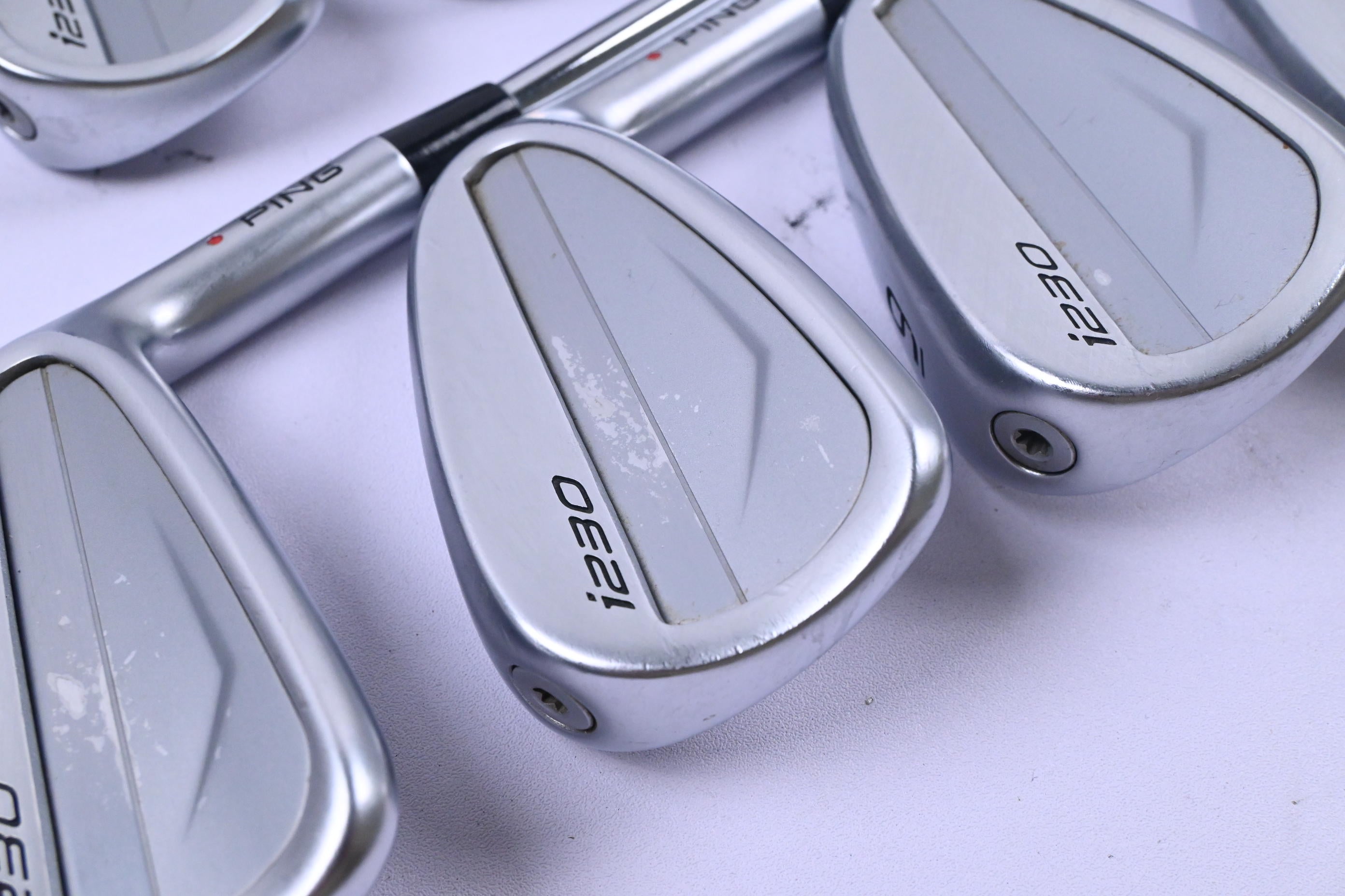 Ping i230 Irons / 4-PW / Red Dot / X-Flex Dynamic Gold 120 X100 Shafts