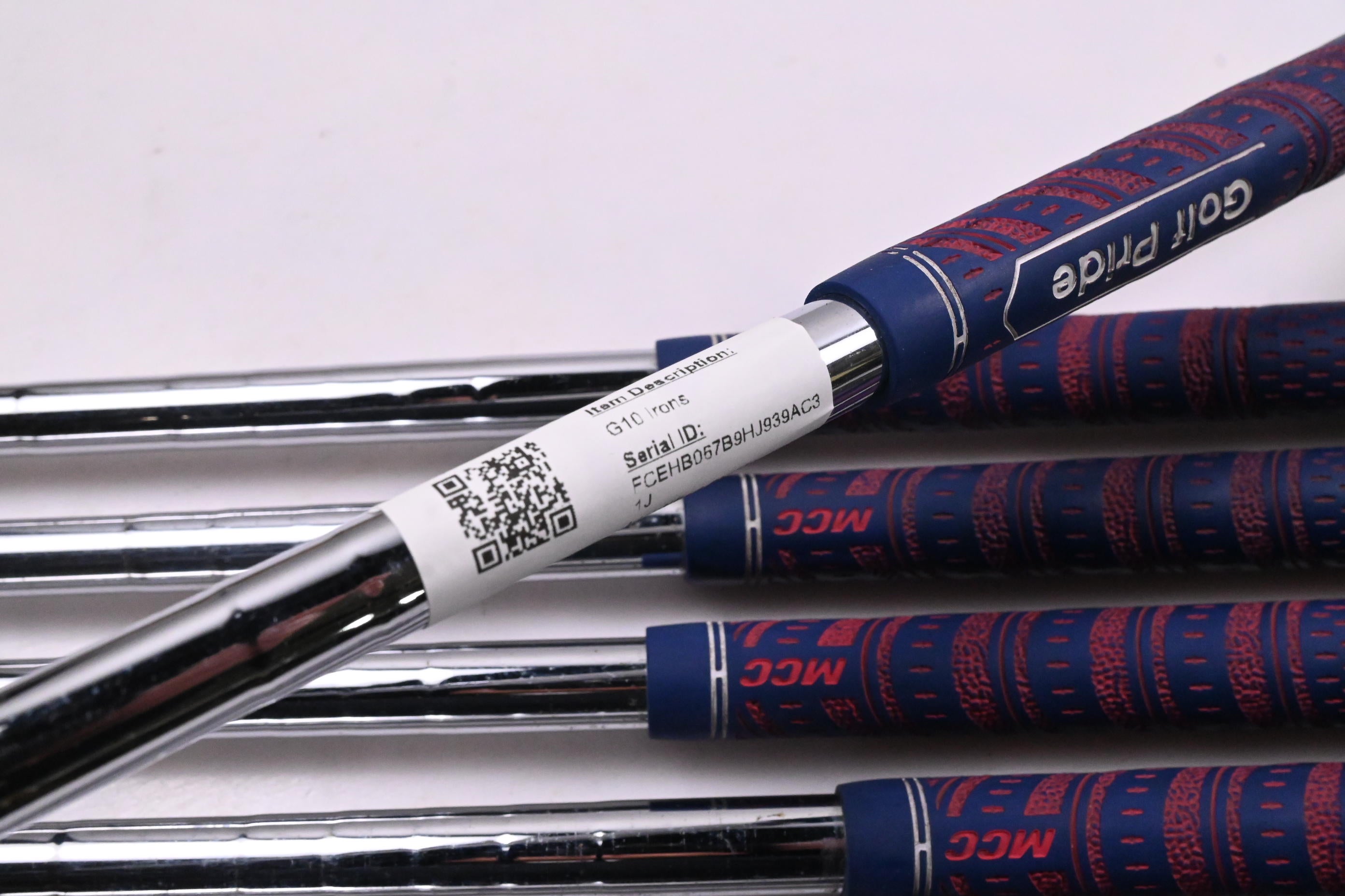 Ping G10 Irons / 4-PW+SW / Black Dot / Stiff Flex Steel Shafts