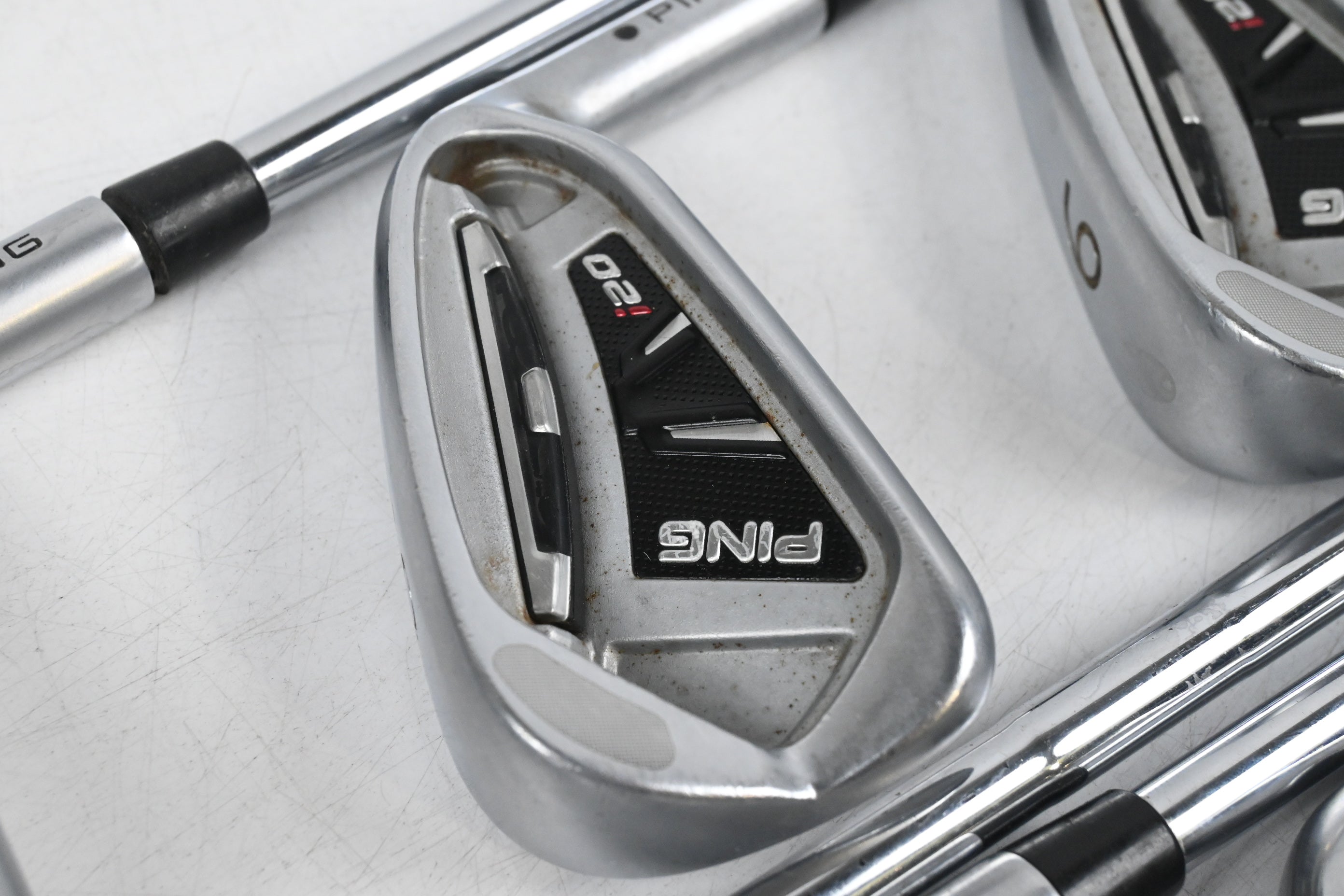 Ping i20 Irons / 4-PW / Black Dot / X-Flex Ping CFS Shafts
