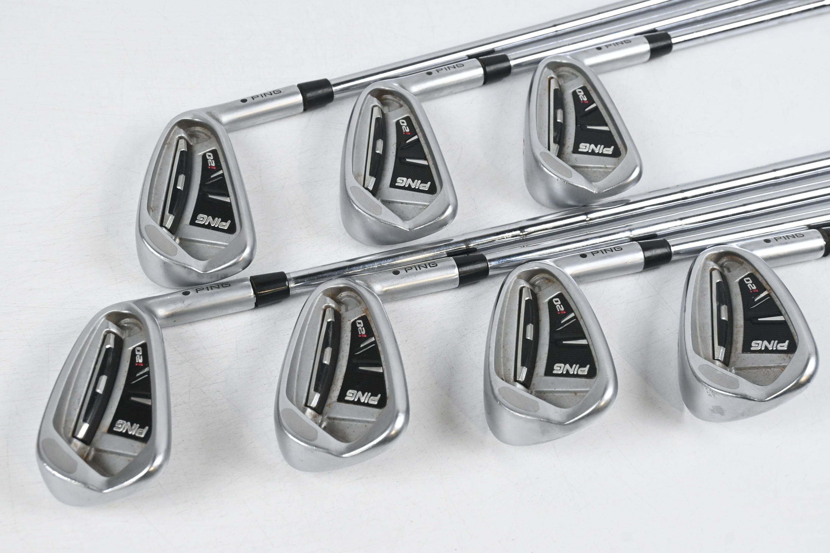 Ping i20 Irons / 4-PW / Black Dot / X-Flex Ping CFS Shafts