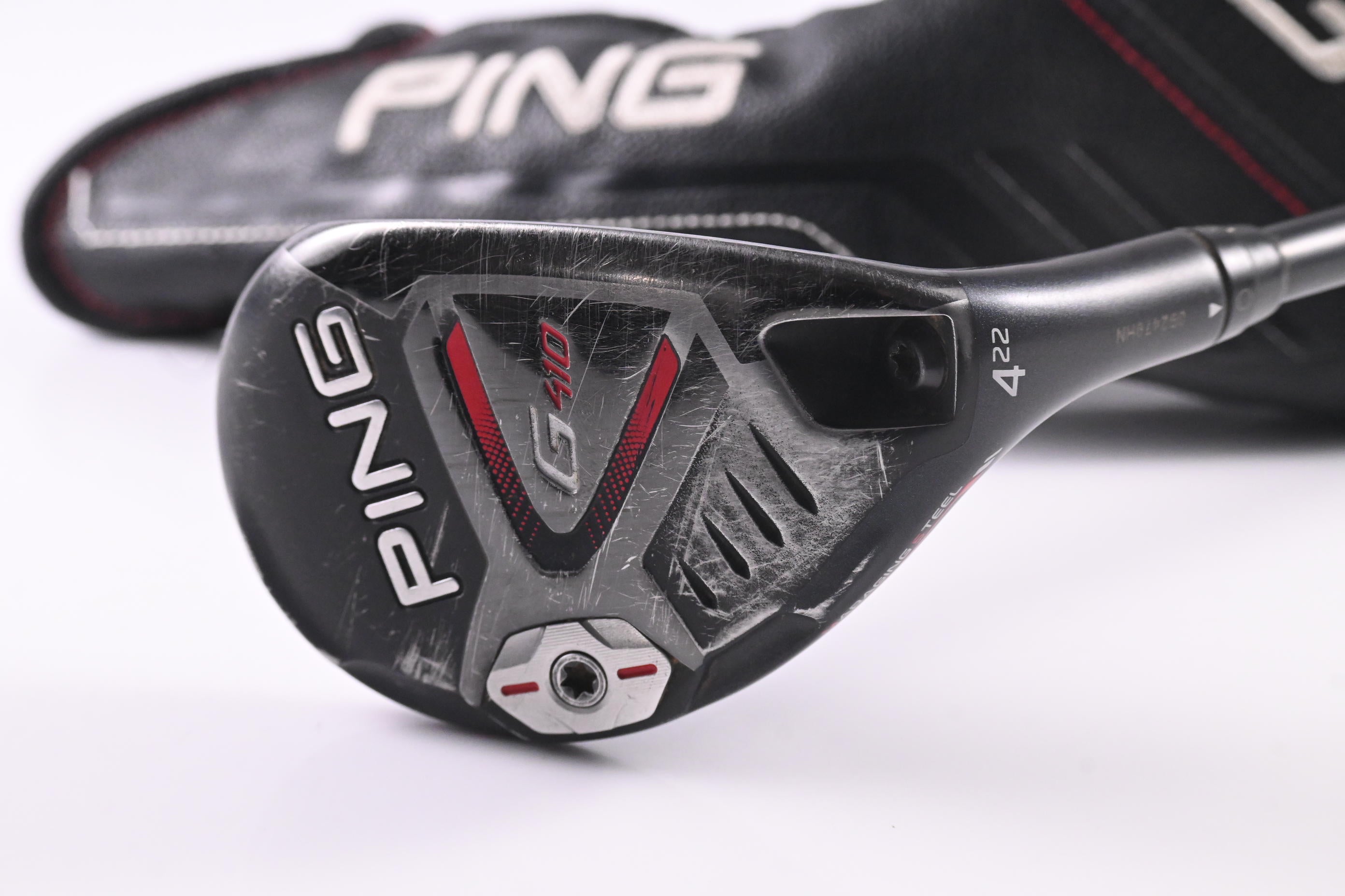 Ping G410 #4 Hybrid / 22 Degree / Regular Flex Ping Alta CB Red 70 Shaft