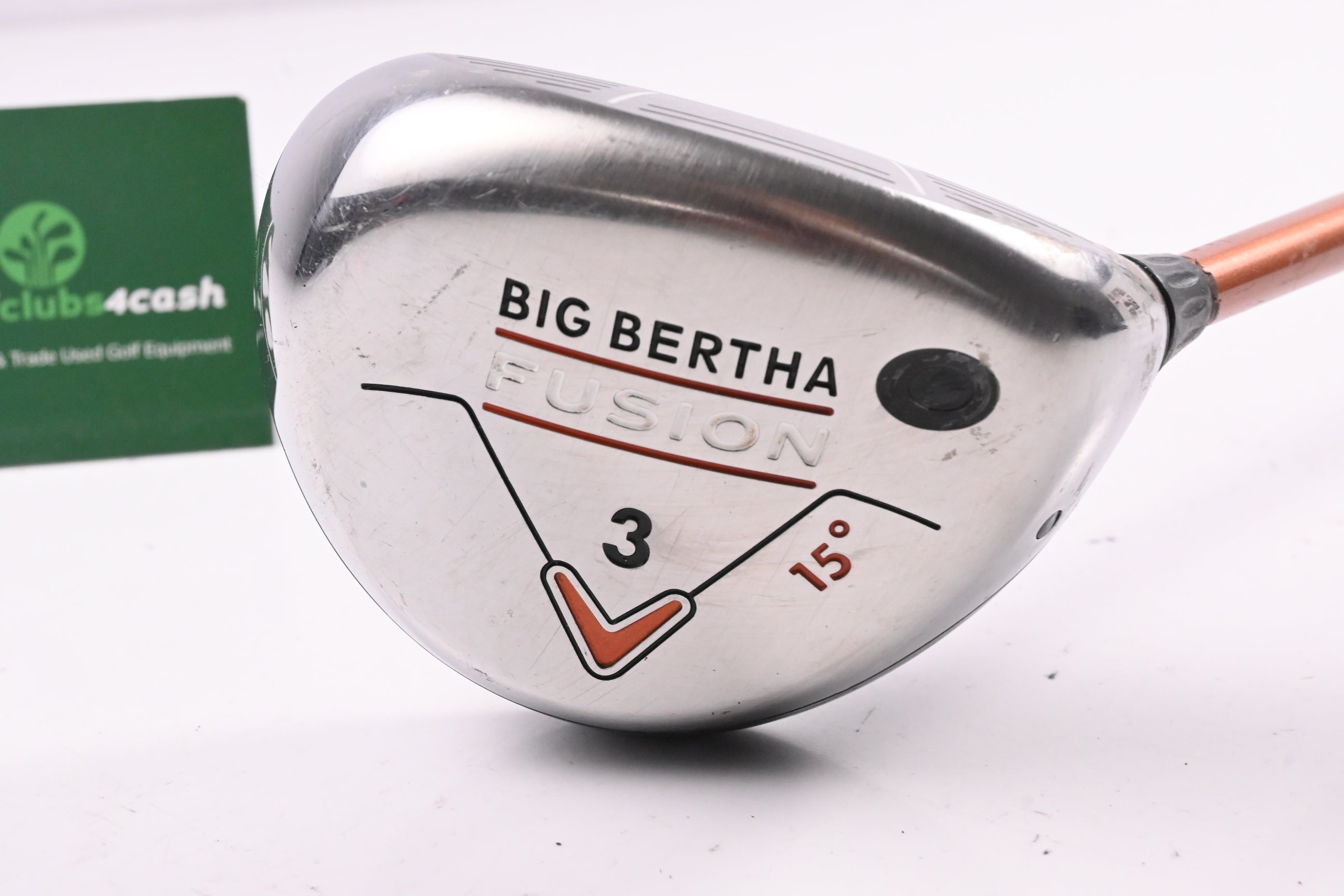 Ladies Callaway Big Bertha Fusion #3 Wood / 15 Degree / Ladies Flex Aldila NVS 55
