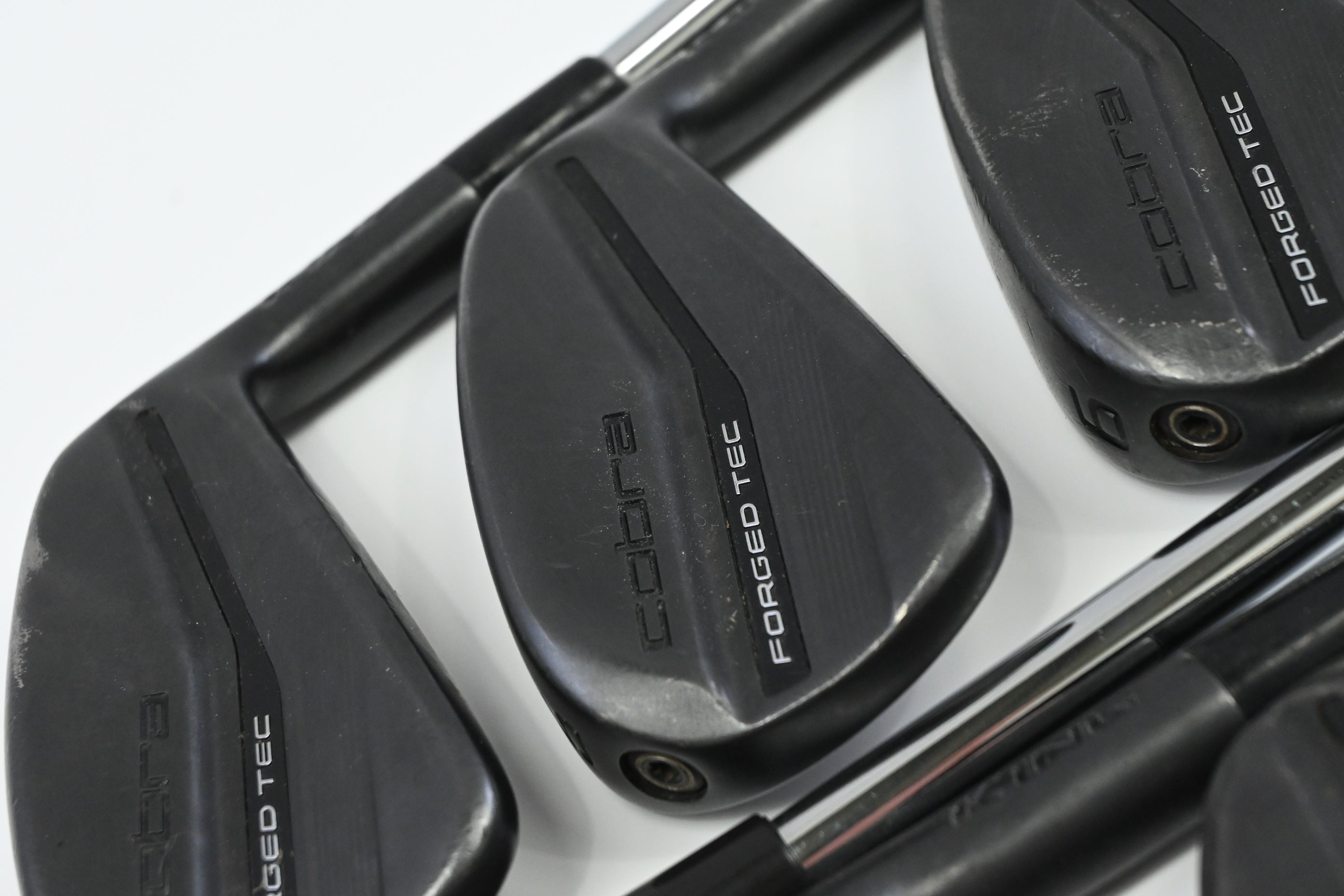 Cobra King Forged Tec 2023 Black Irons / 4-PW / Regular Flex KBS $-Taper Lite