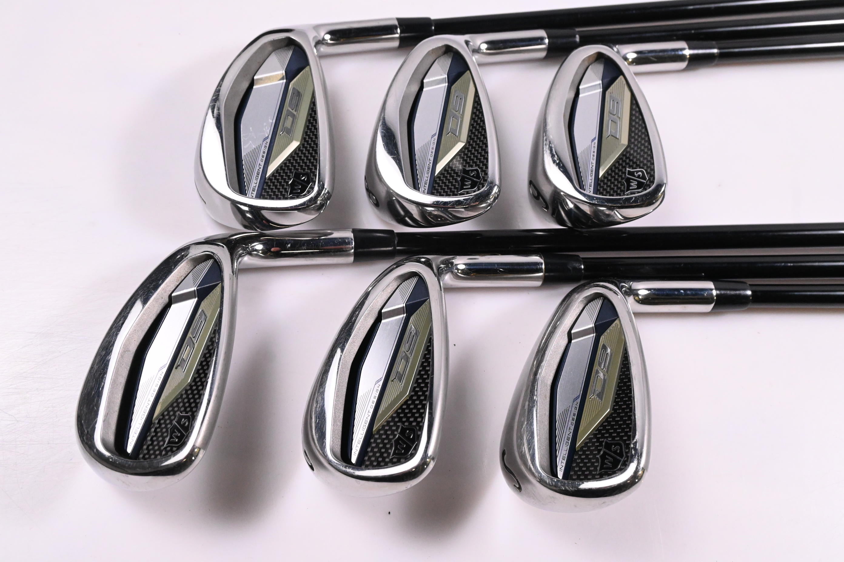 Wilson D9 Irons / 7-PW+GW+SW / Senior Flex Tensei AV Silver 55 Shafts