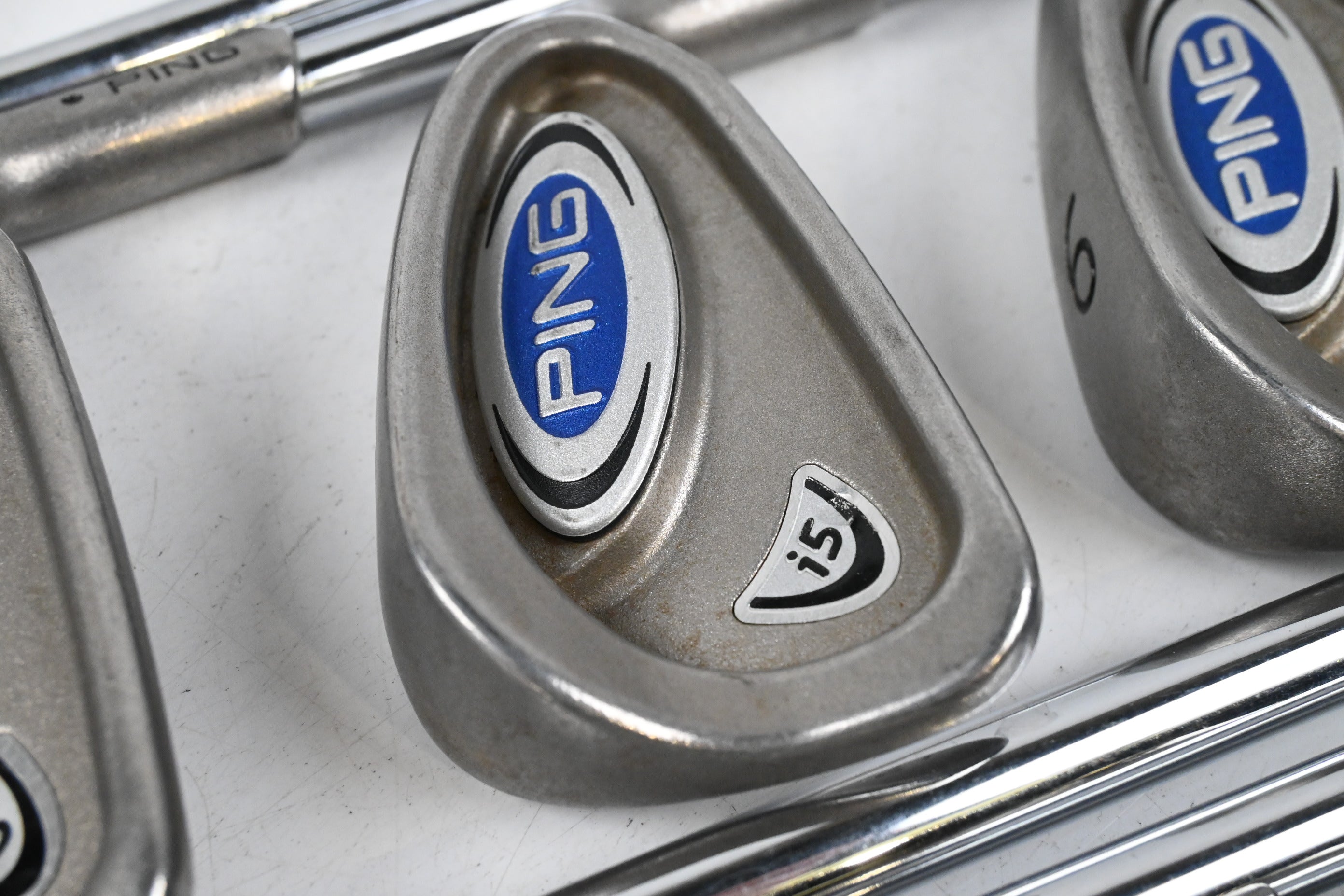 Ping i5 Irons / 3-PW / Black Dot / Regular Flex Steel Shafts