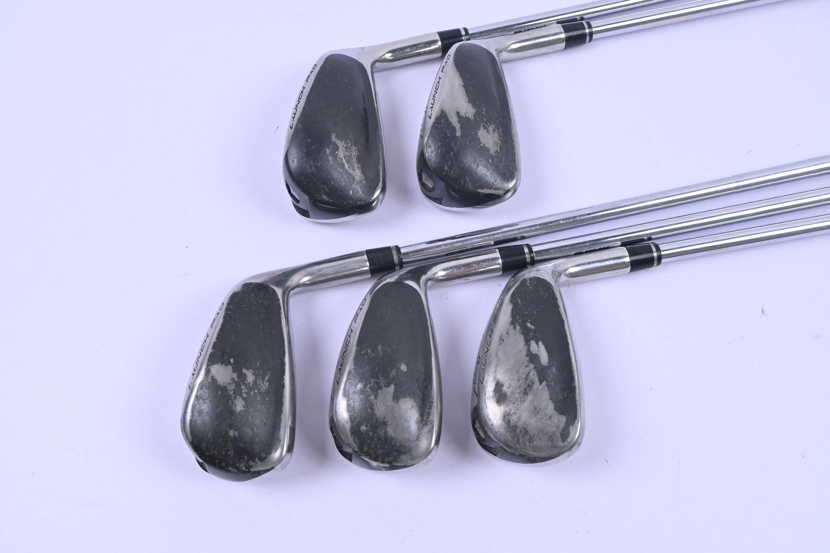 Wilson Launch Pad Irons / 5-9i / Stiff Flex KBS Tour 80 Shaft