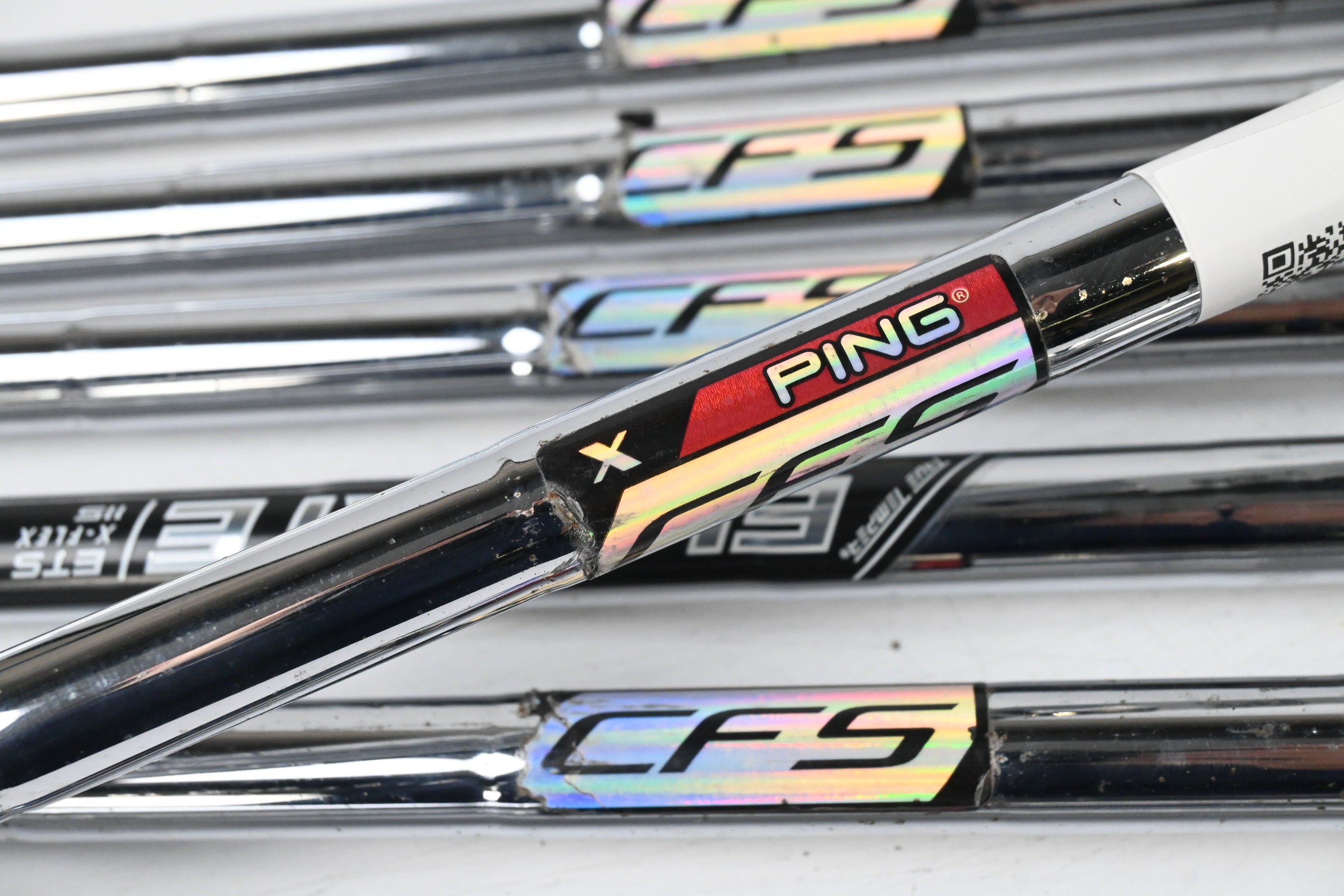 Ping i20 Irons / 4-PW / Black Dot / X-Flex Ping CFS Shafts