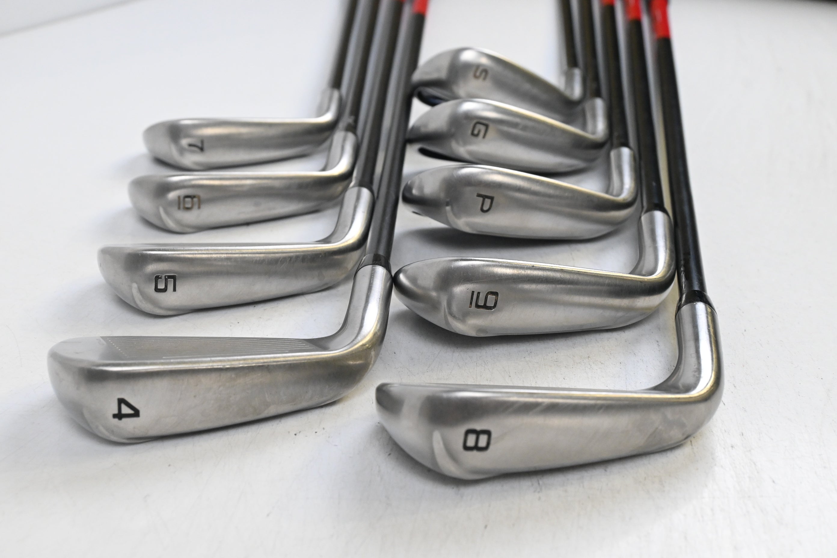 Cobra Aerojet One Length Irons / 4-PW+GW+SW / Senior Flex KBS PGI 65 Shafts