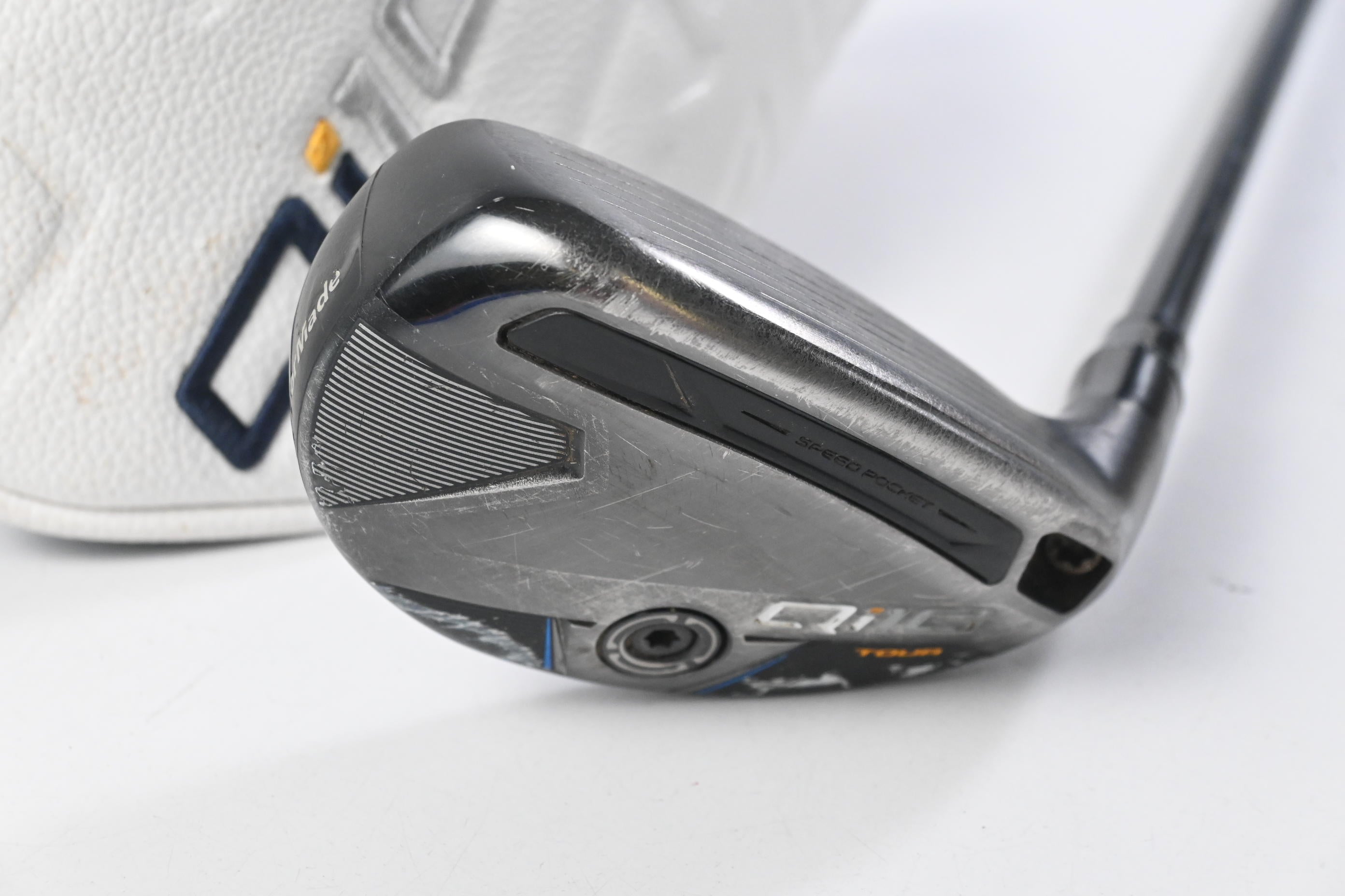 Taylormade Qi10 Tour #3 Hybrid / 19.5 Degree / Stiff Flex KBS Hybrid 80 Shaft