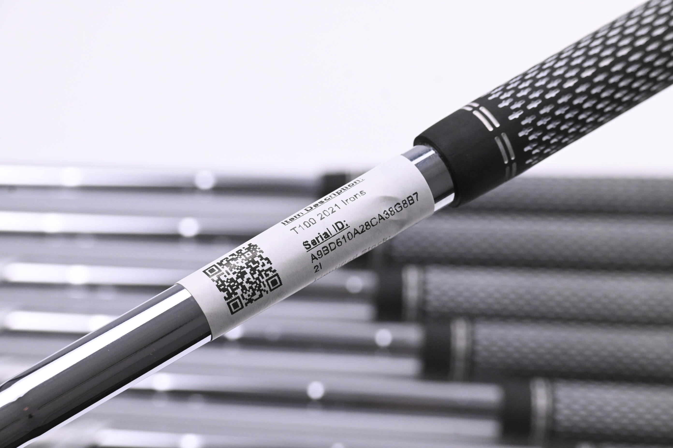 Titleist T100 2021 Irons / 4-PW / Stiff Flex AMT Tour White S300 Shafts