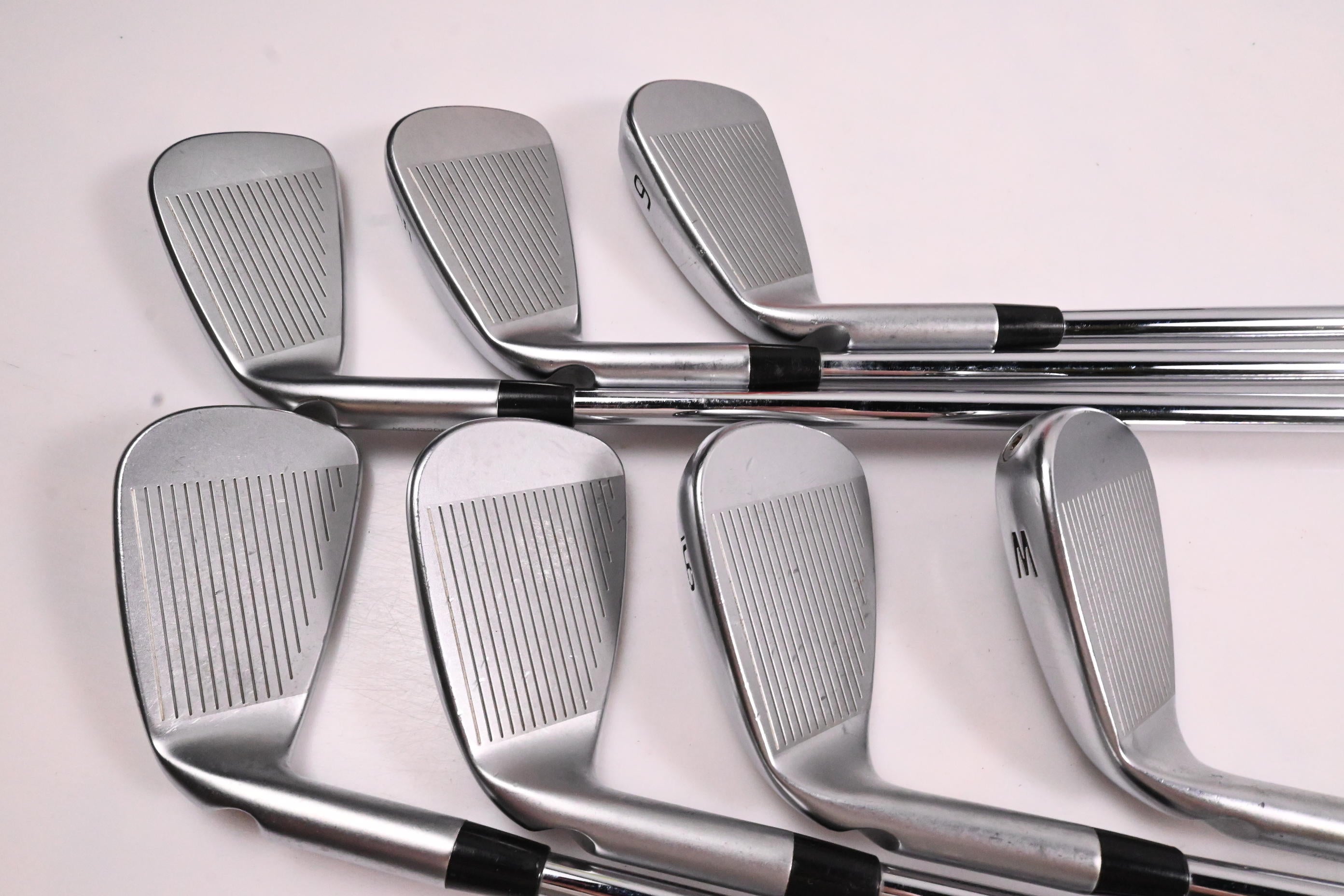 Ping i230 Irons / 4-PW / Blue Dot / Stiff Flex Ping AWT 2.0 Shafts