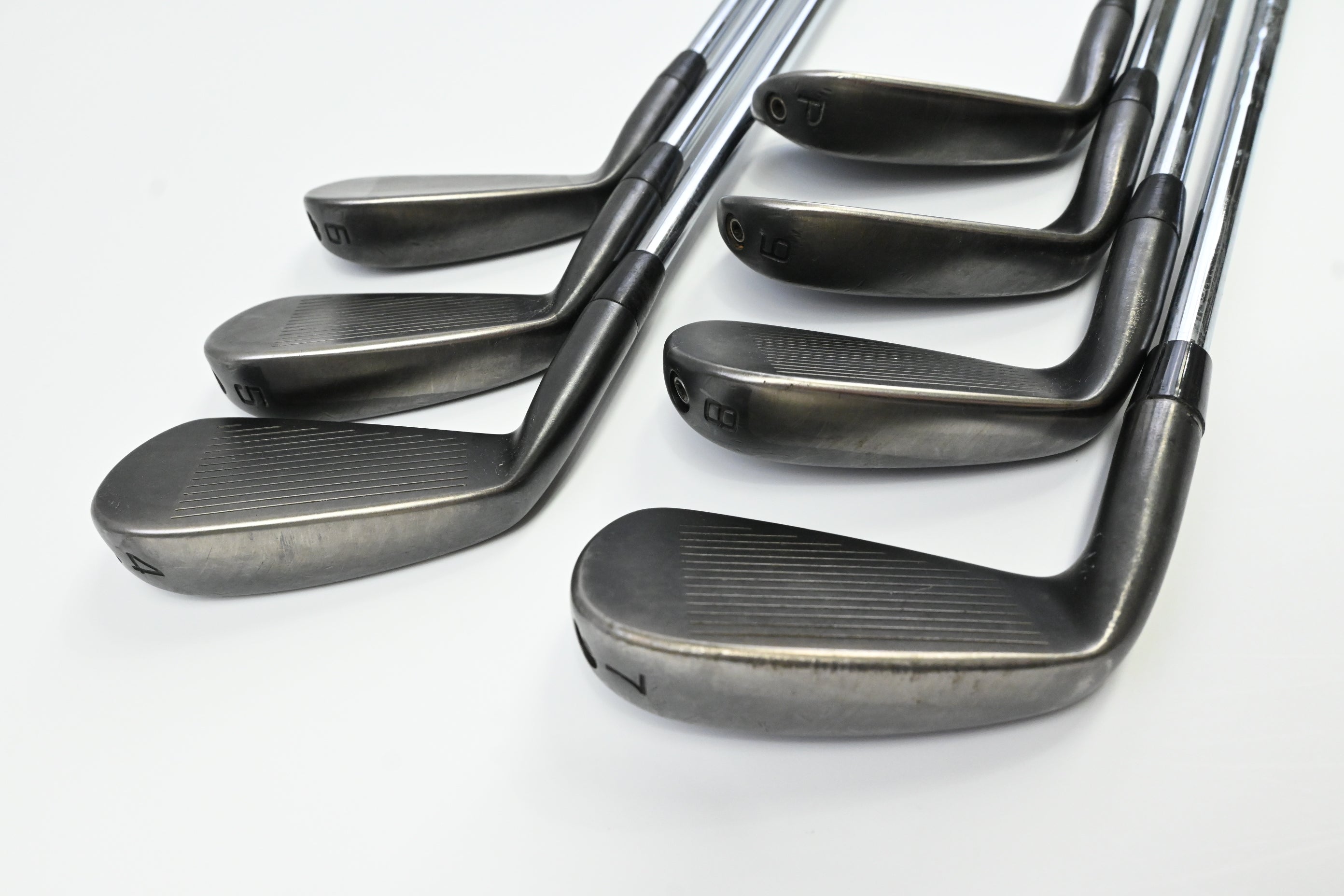 Cobra King Forged Tec 2023 Black Irons / 4-PW / Regular Flex KBS $-Taper Lite