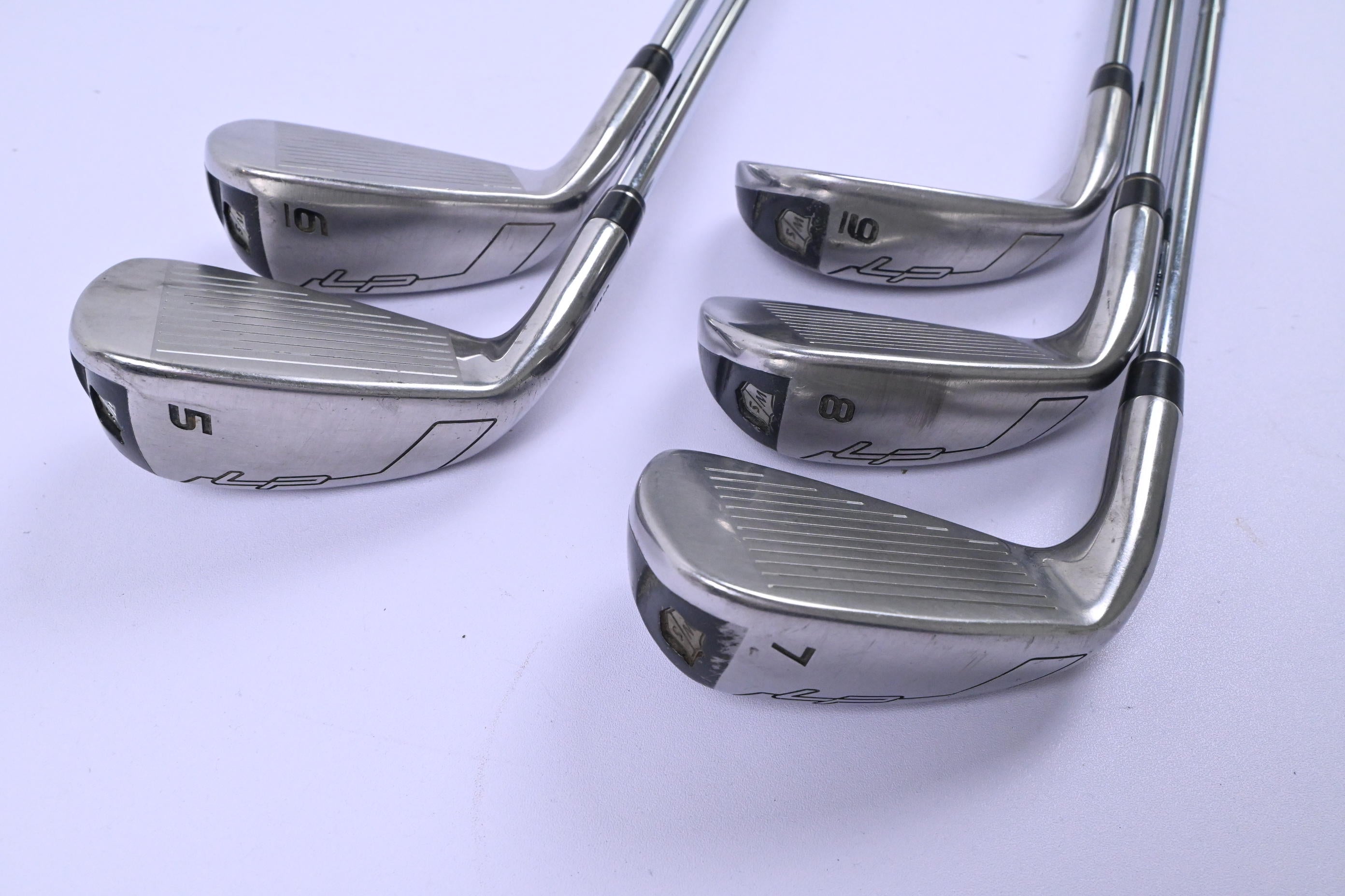 Wilson Launch Pad Irons / 5-9i / Stiff Flex KBS Tour 80 Shaft