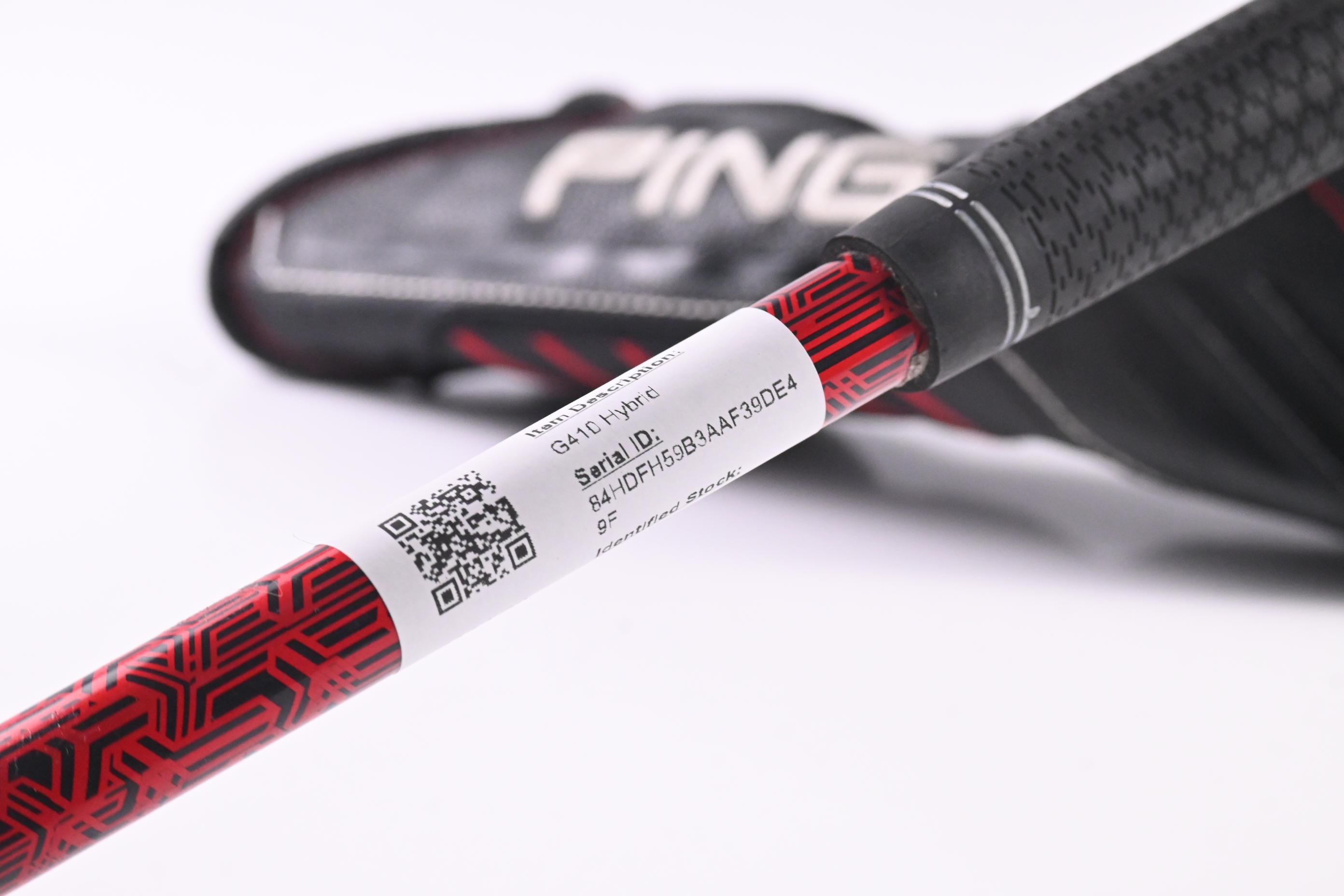 Ping G410 #4 Hybrid / 22 Degree / Regular Flex Ping Alta CB Red 70 Shaft