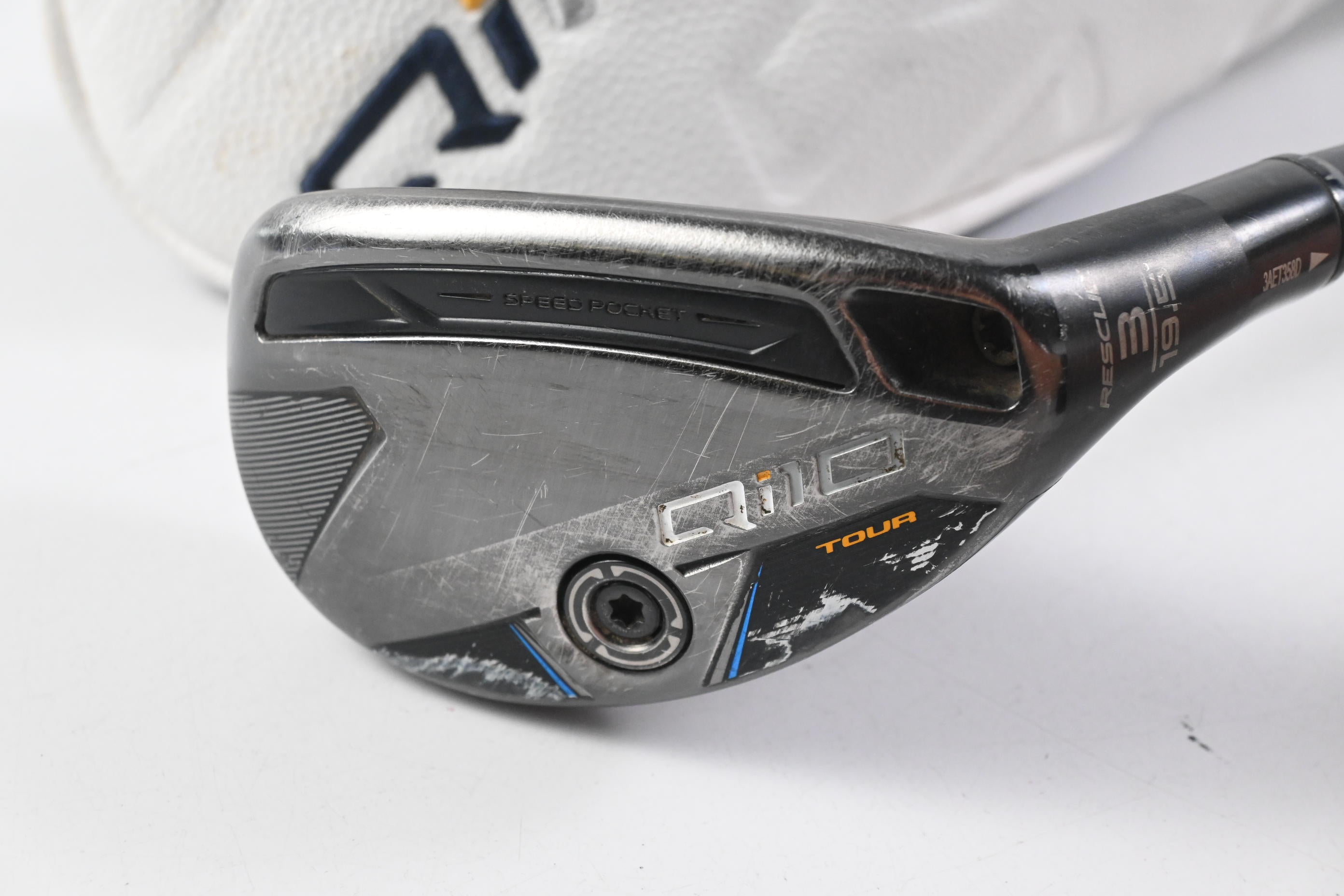 Taylormade Qi10 Tour #3 Hybrid / 19.5 Degree / Stiff Flex KBS Hybrid 80 Shaft