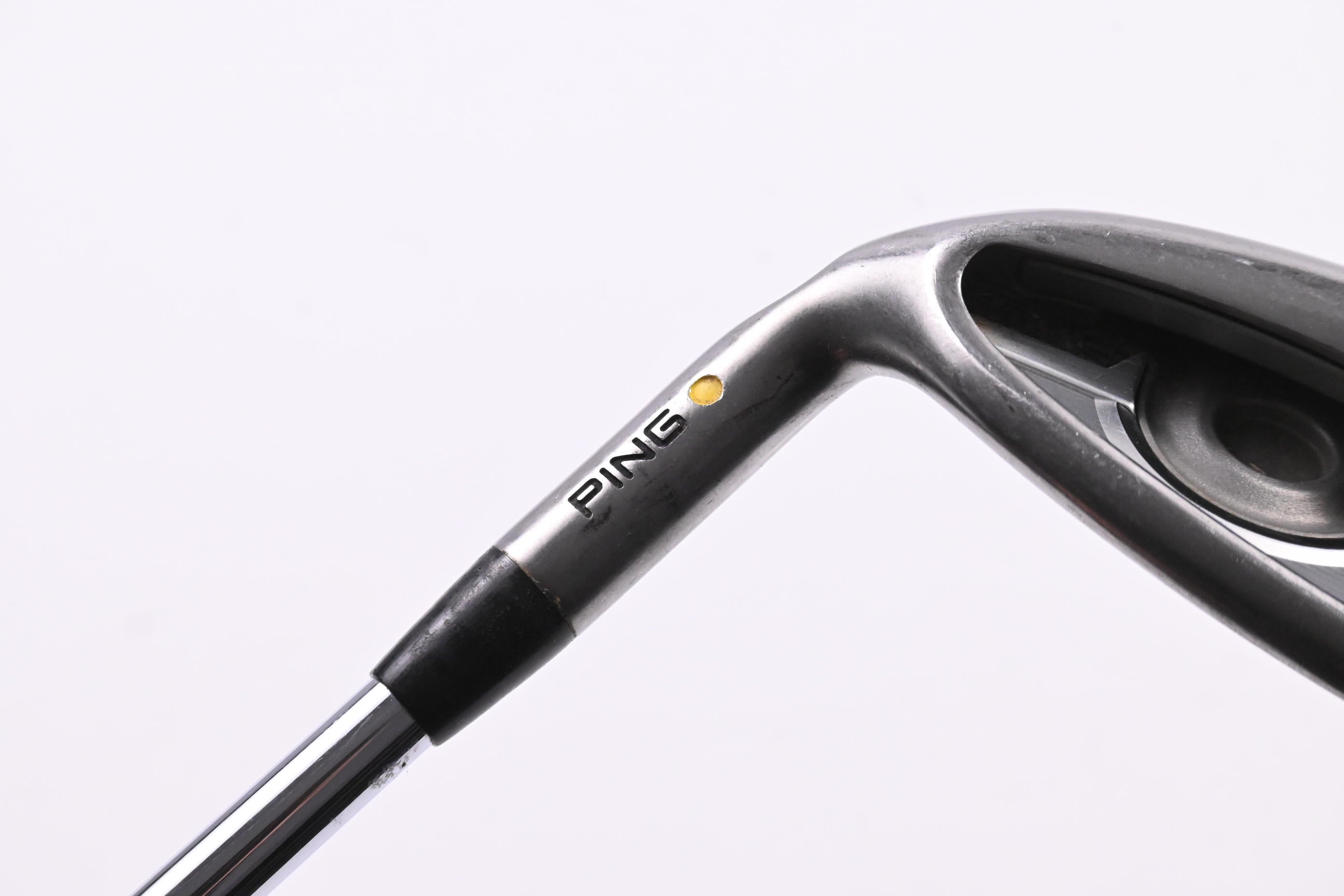 Left Hand Ping G Series #9 Iron / Yellow Dot / Regular Flex Ping AWT 2.0 Shafts