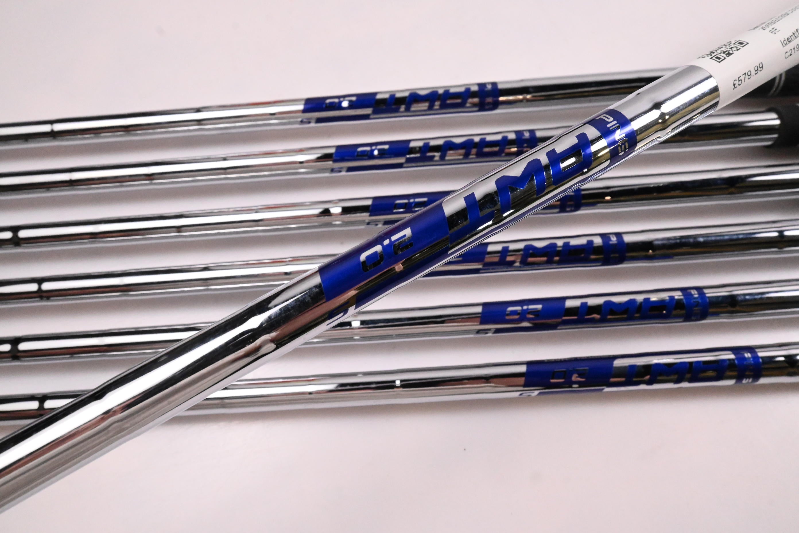 Ping i230 Irons / 4-PW / Blue Dot / Stiff Flex Ping AWT 2.0 Shafts