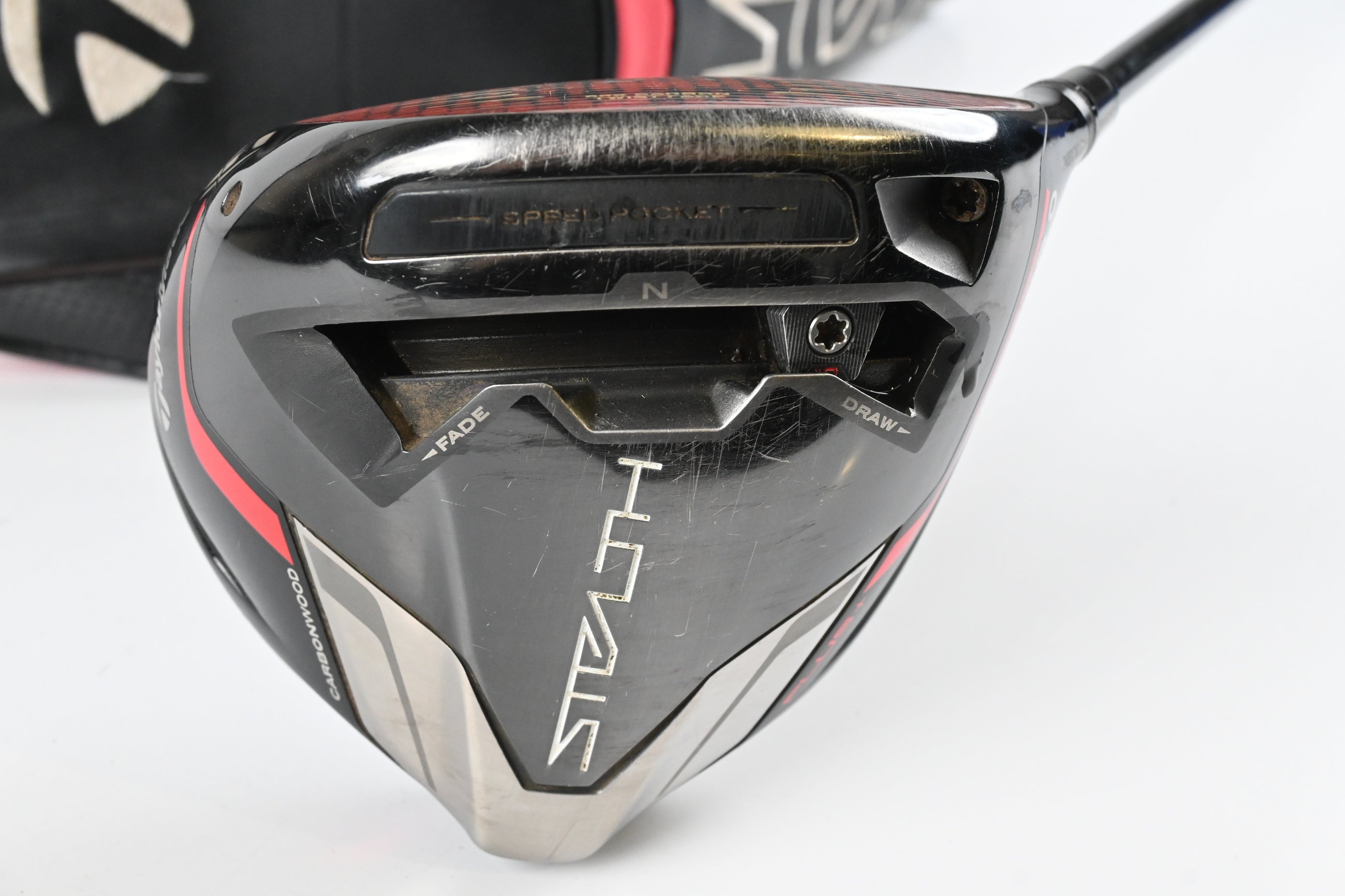 Taylormade Stealth Plus Driver / 9 Degree / Stiff Flex HZRDUS Smoke Red RDX 60