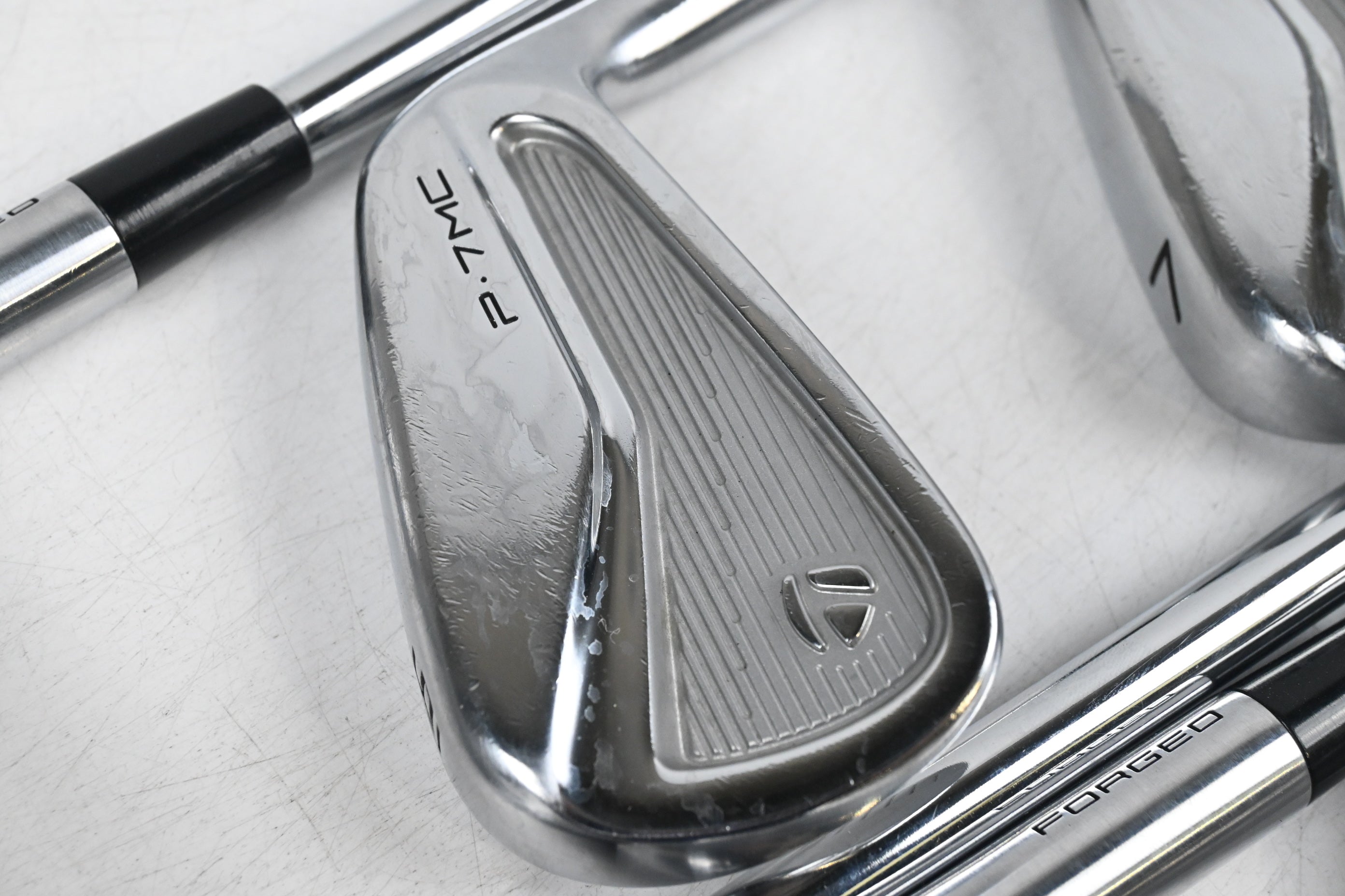 Taylormade P7MC 2020 Irons / 5-PW / Stiff Flex KBS Tour Shafts