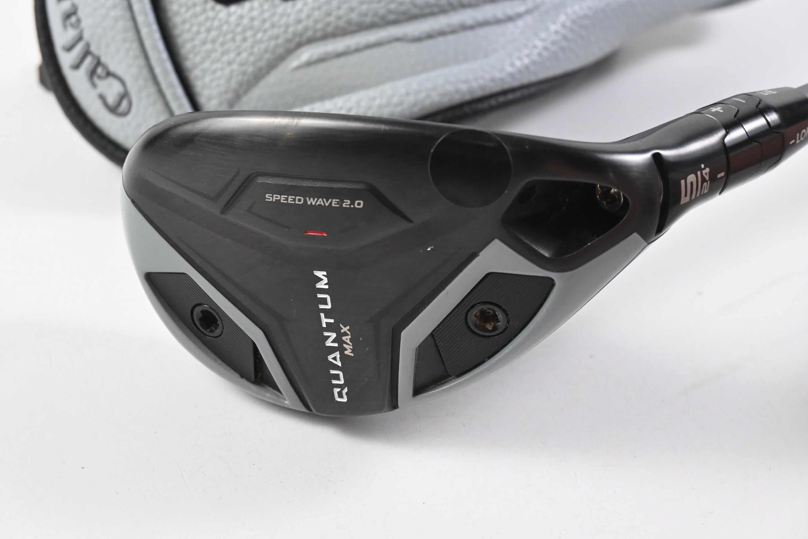 Callaway Quantum Max #5 Hybrid / 24 Degree / Regular Flex Denali Frost White 60