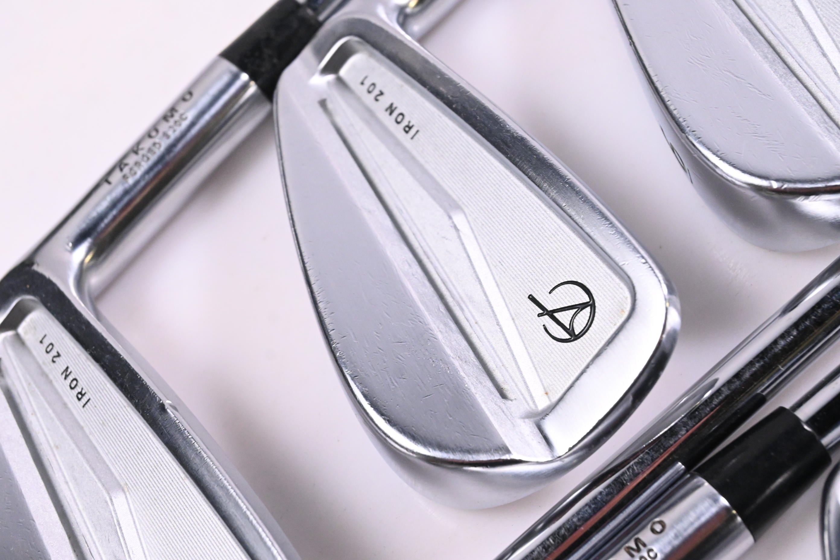 Takomo 201 Irons / 4-PW / Stiff Flex KBS Tour 120 Shafts