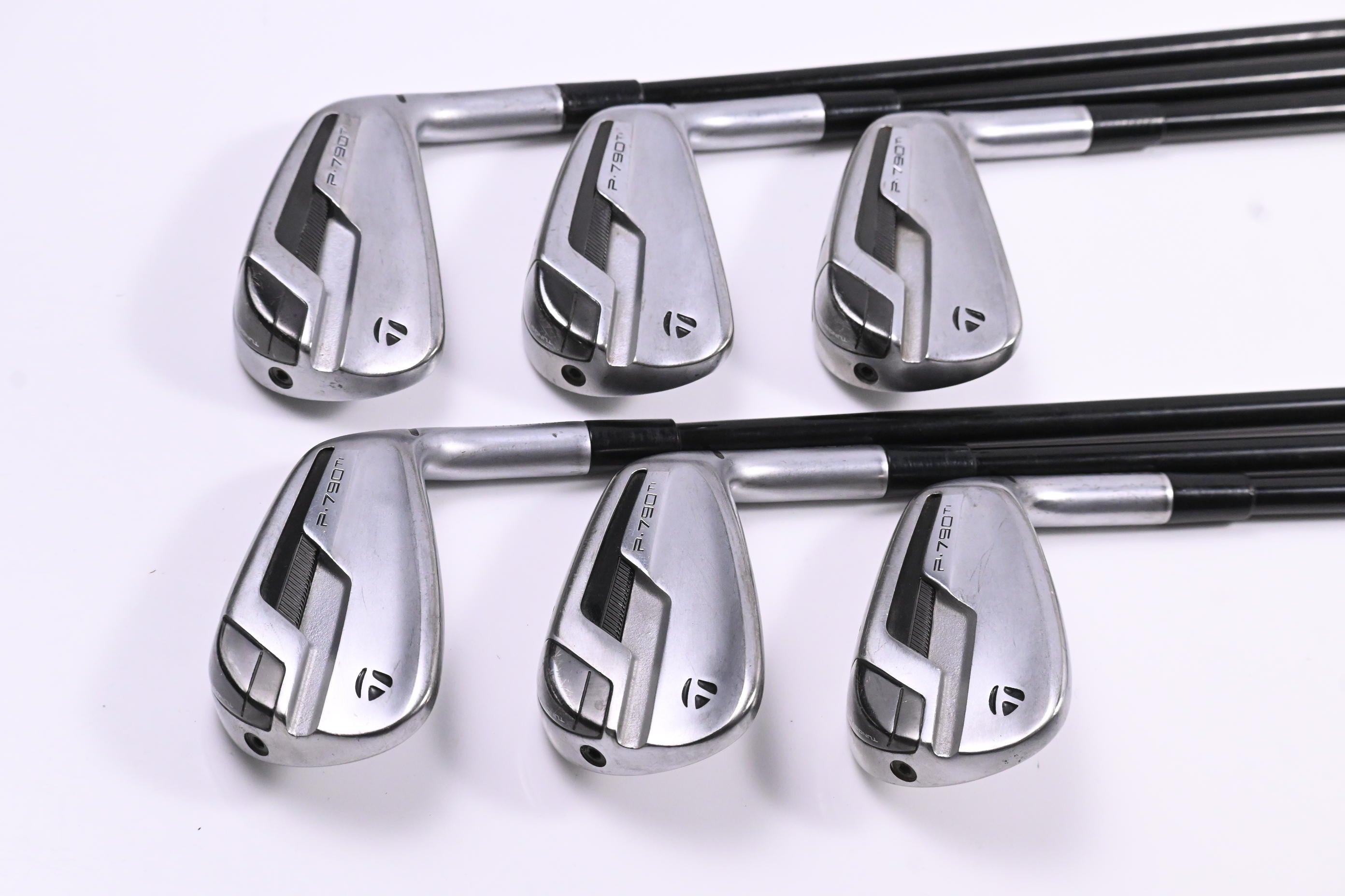 Taylormade P790 Ti Irons / 5-PW / Regular Flex MMT 65 Shafts