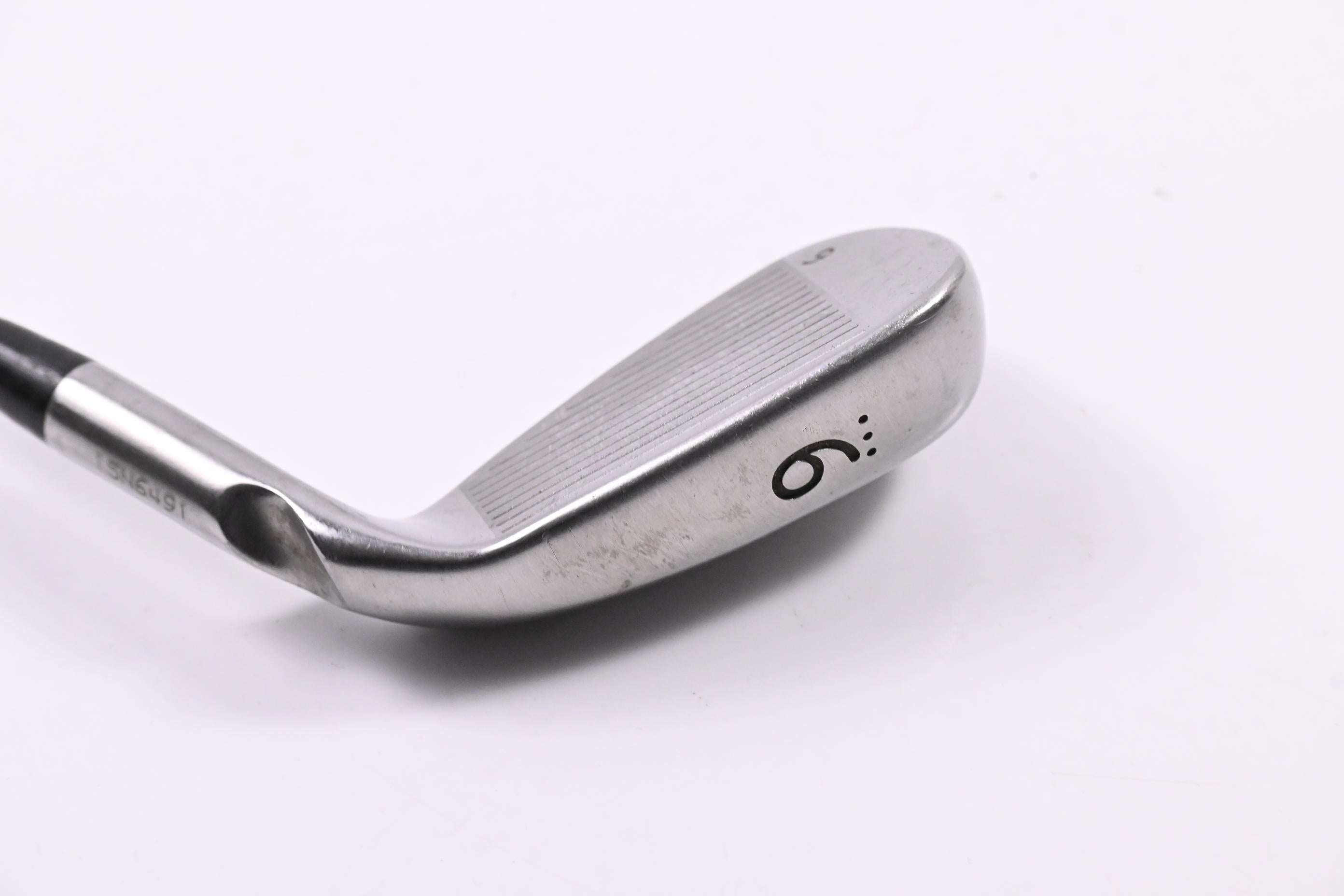 Left Hand Ping G Series #9 Iron / Yellow Dot / Regular Flex Ping AWT 2.0 Shafts