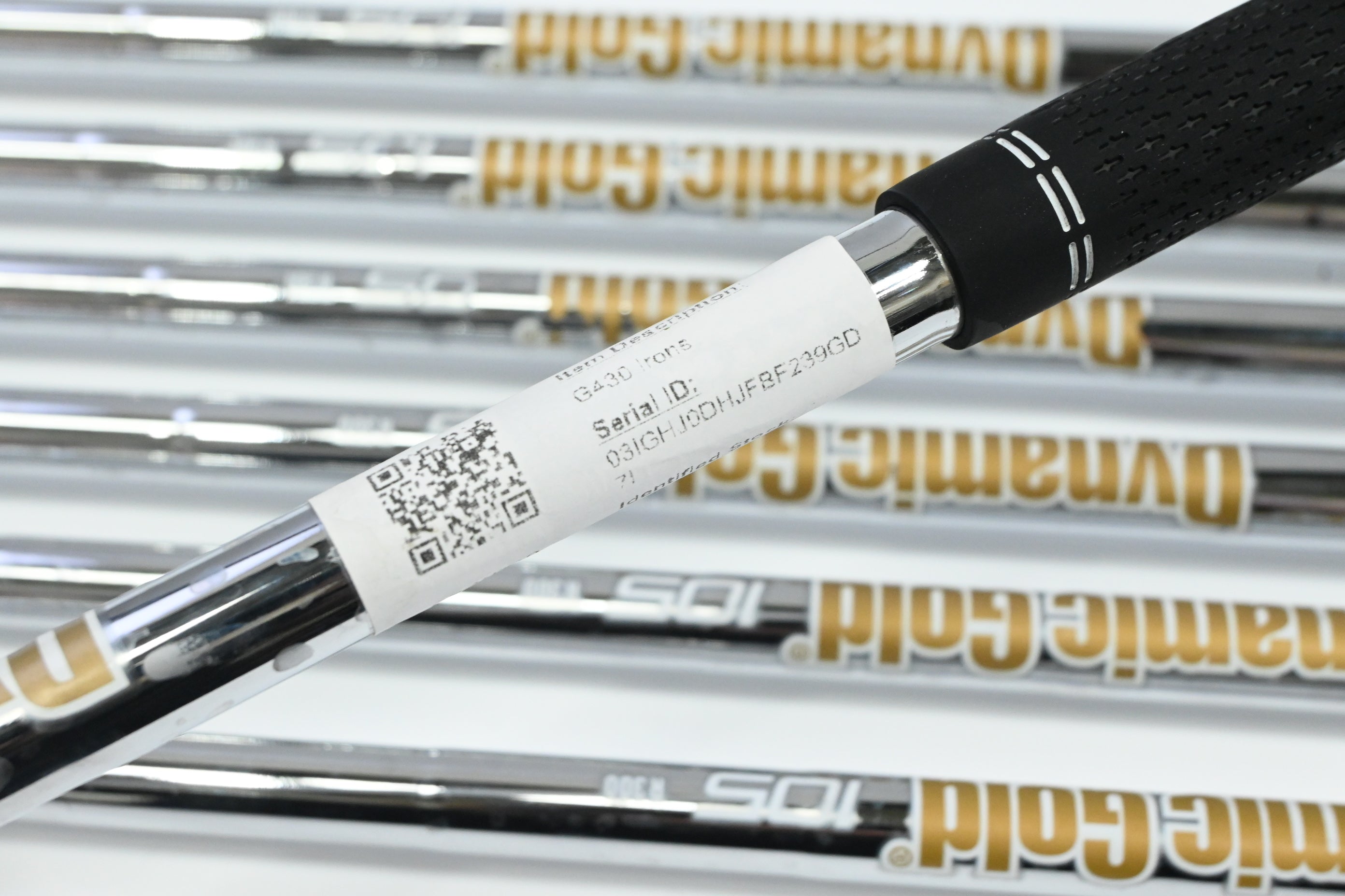 Ping G430 Irons / 4-PW / Blue Dot / Regular Flex Dynamic Gold 105 R300