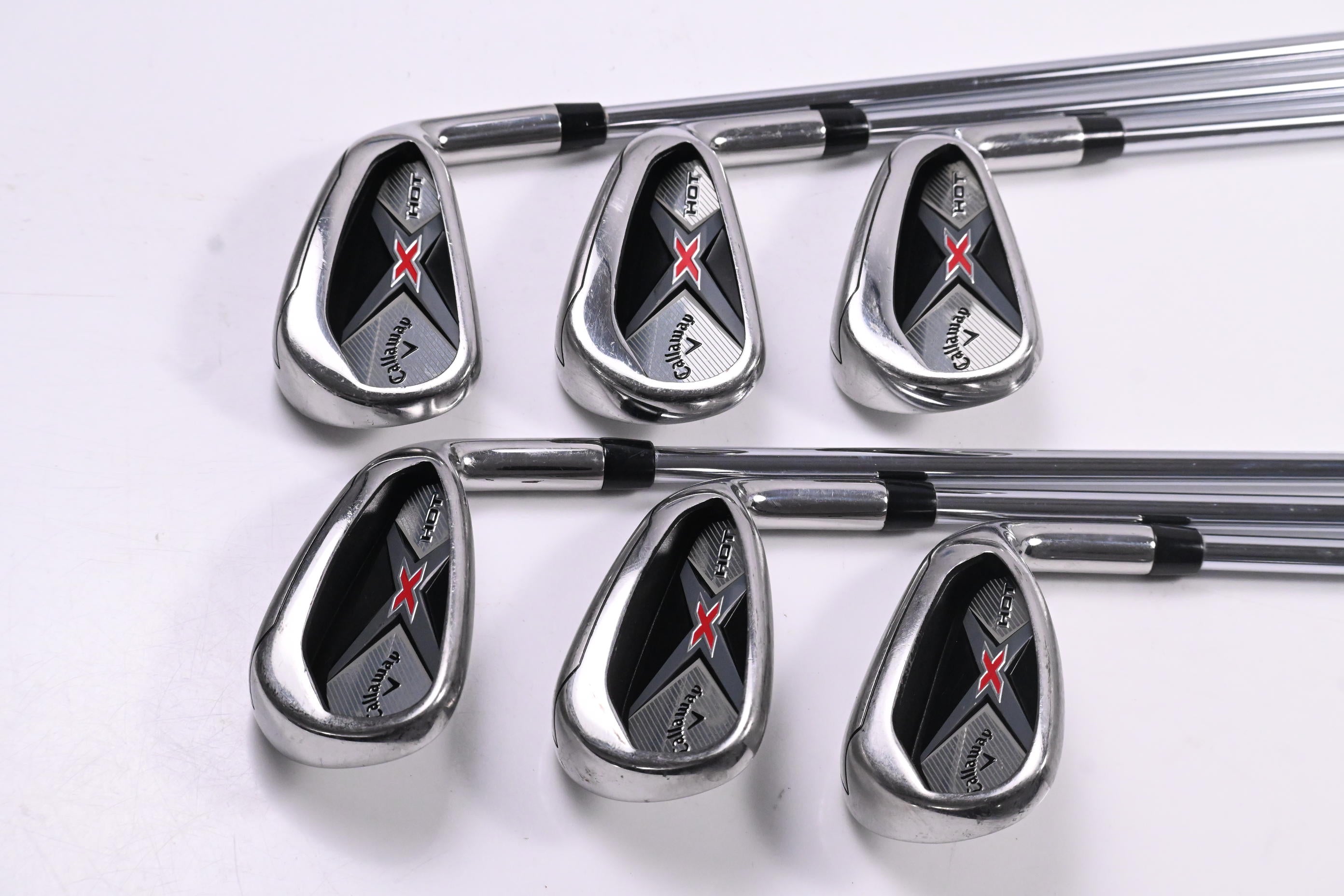 Callaway X Hot Irons / 5-PW / Stiff Flex XP 85 S300 Shafts