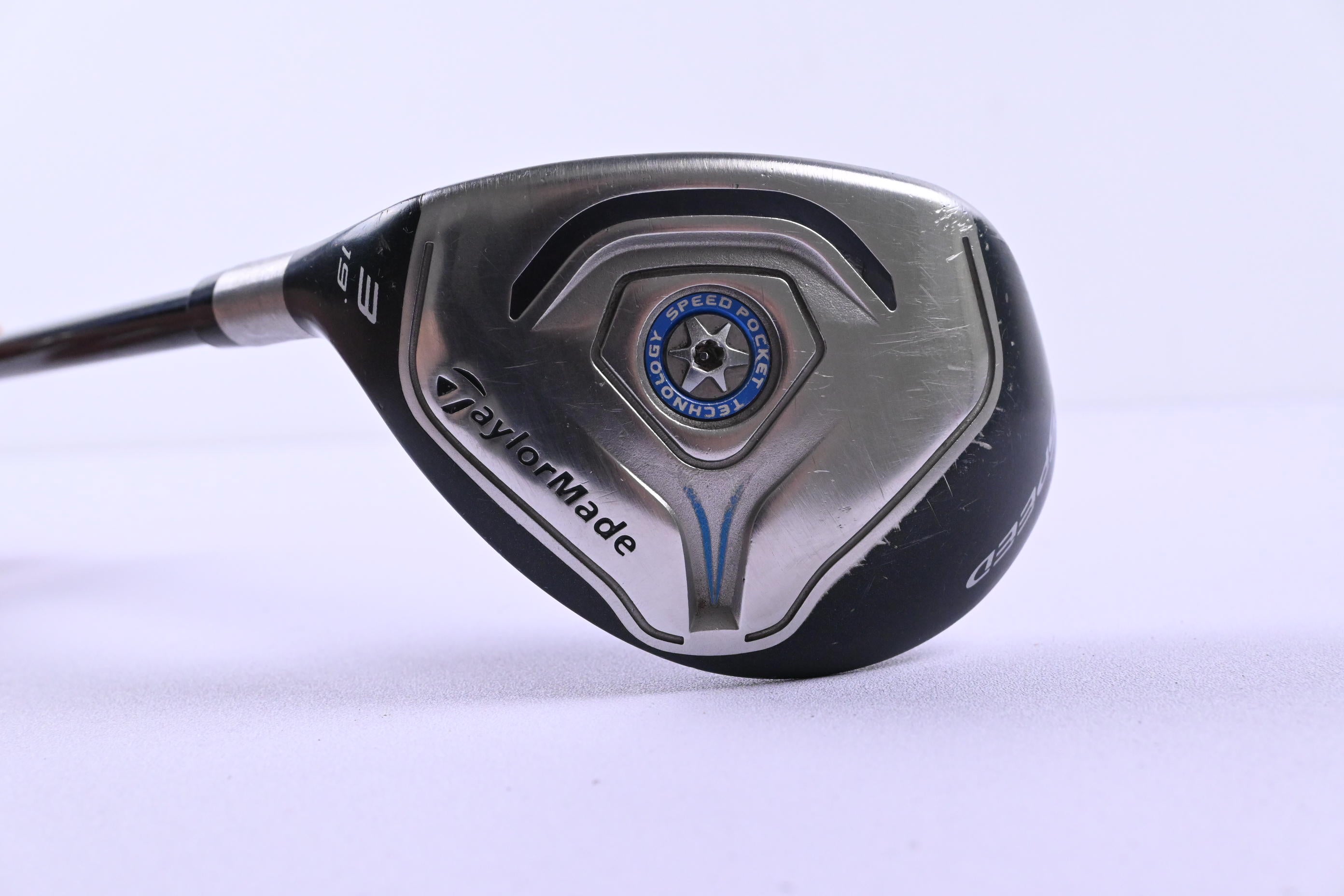 Left Hand Taylormade Jetspeed #3 Hybrid / 19 Degree / Stiff Flex Velox t 75