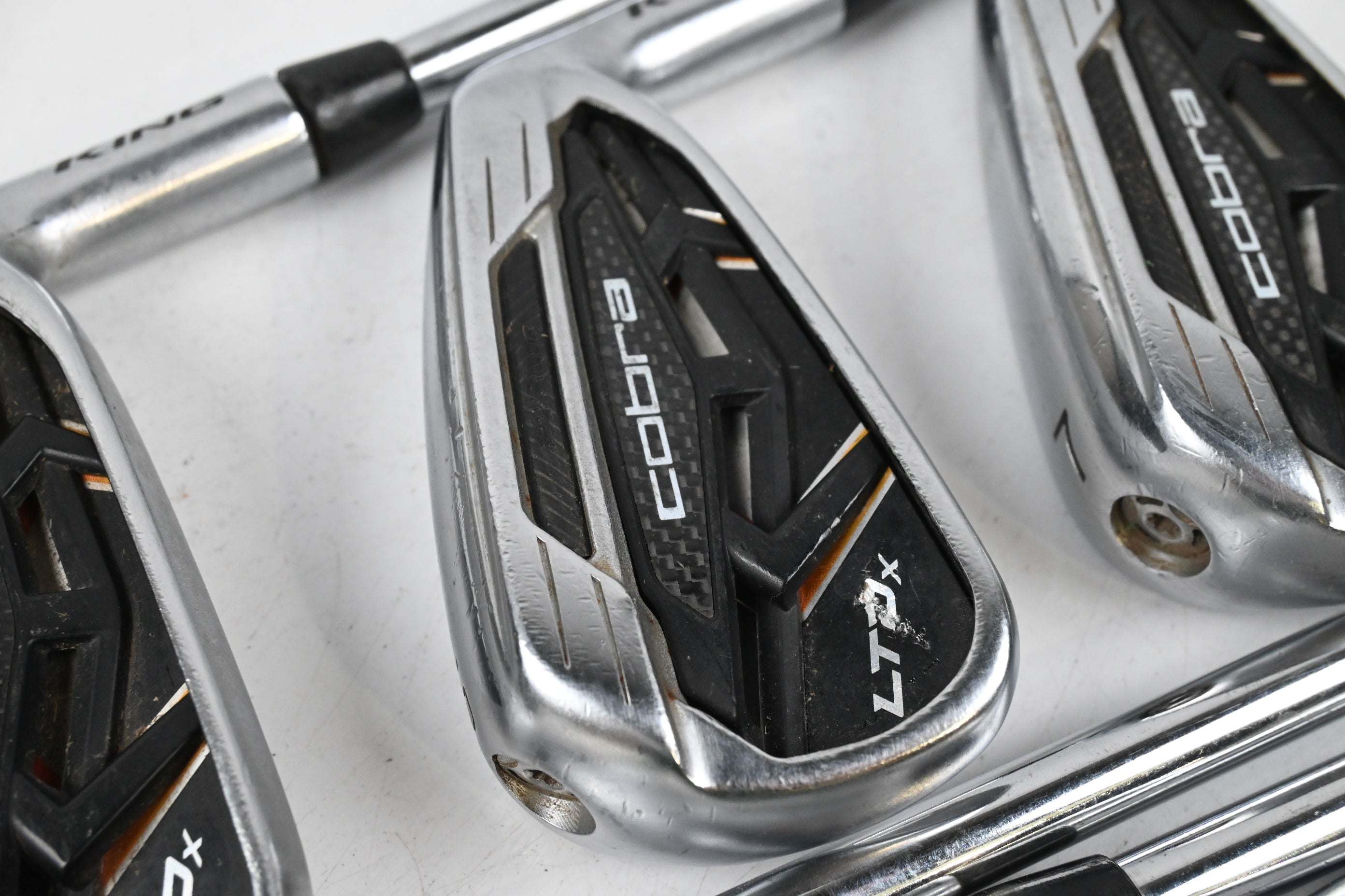 Cobra LTDx Irons / 5-PW+GW / Regular Flex KBS Tour 90 Shafts