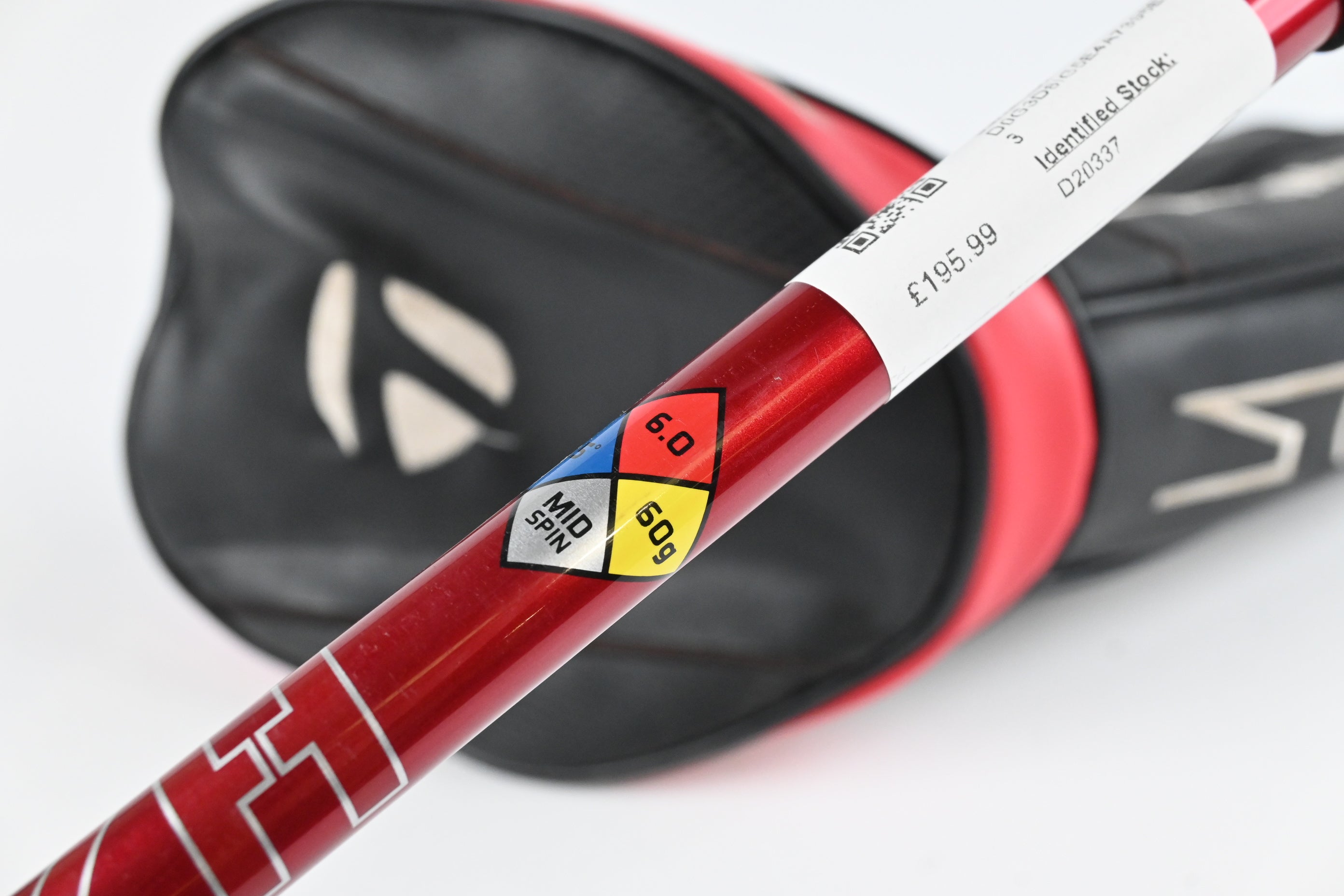 Taylormade Stealth Plus Driver / 9 Degree / Stiff Flex HZRDUS Smoke Red RDX 60