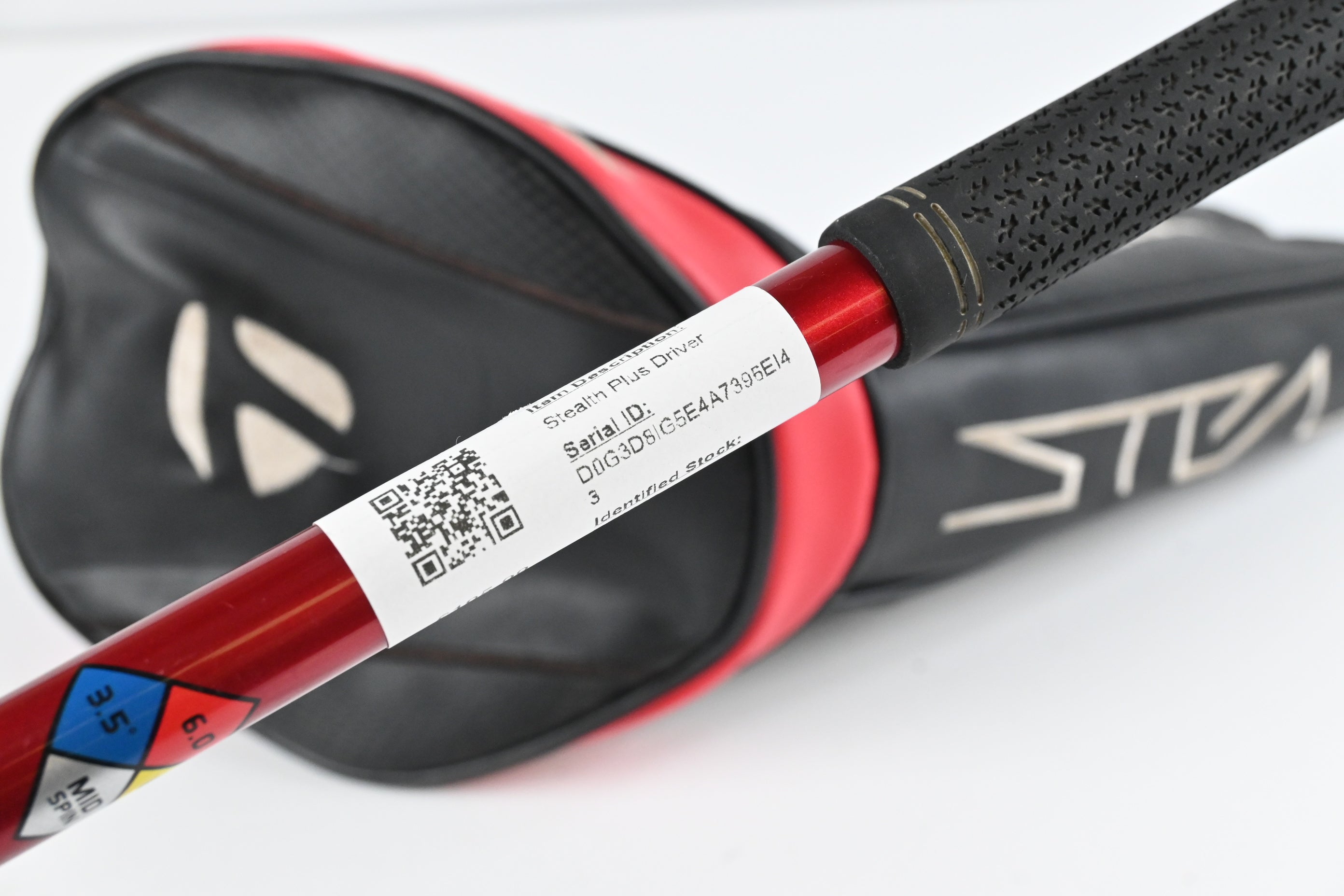 Taylormade Stealth Plus Driver / 9 Degree / Stiff Flex HZRDUS Smoke Red RDX 60