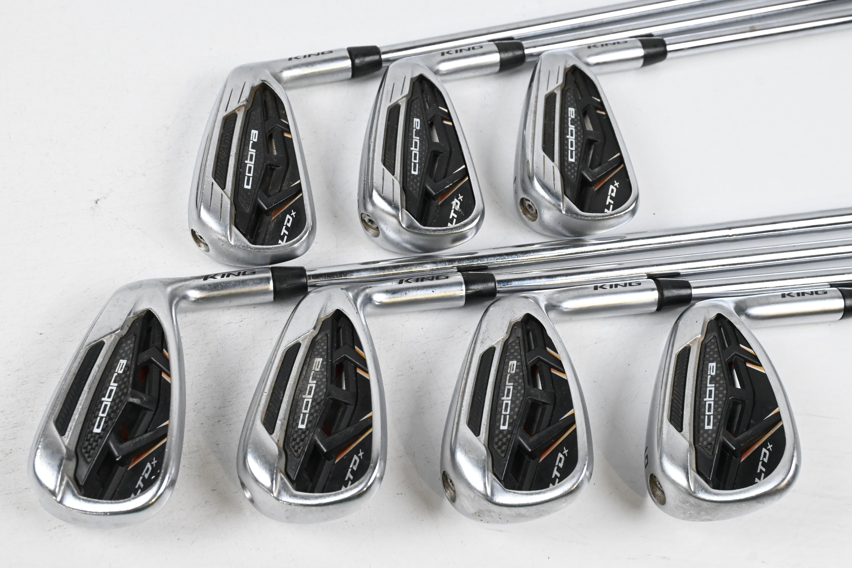 Cobra LTDx Irons / 5-PW+GW / Regular Flex KBS Tour 90 Shafts