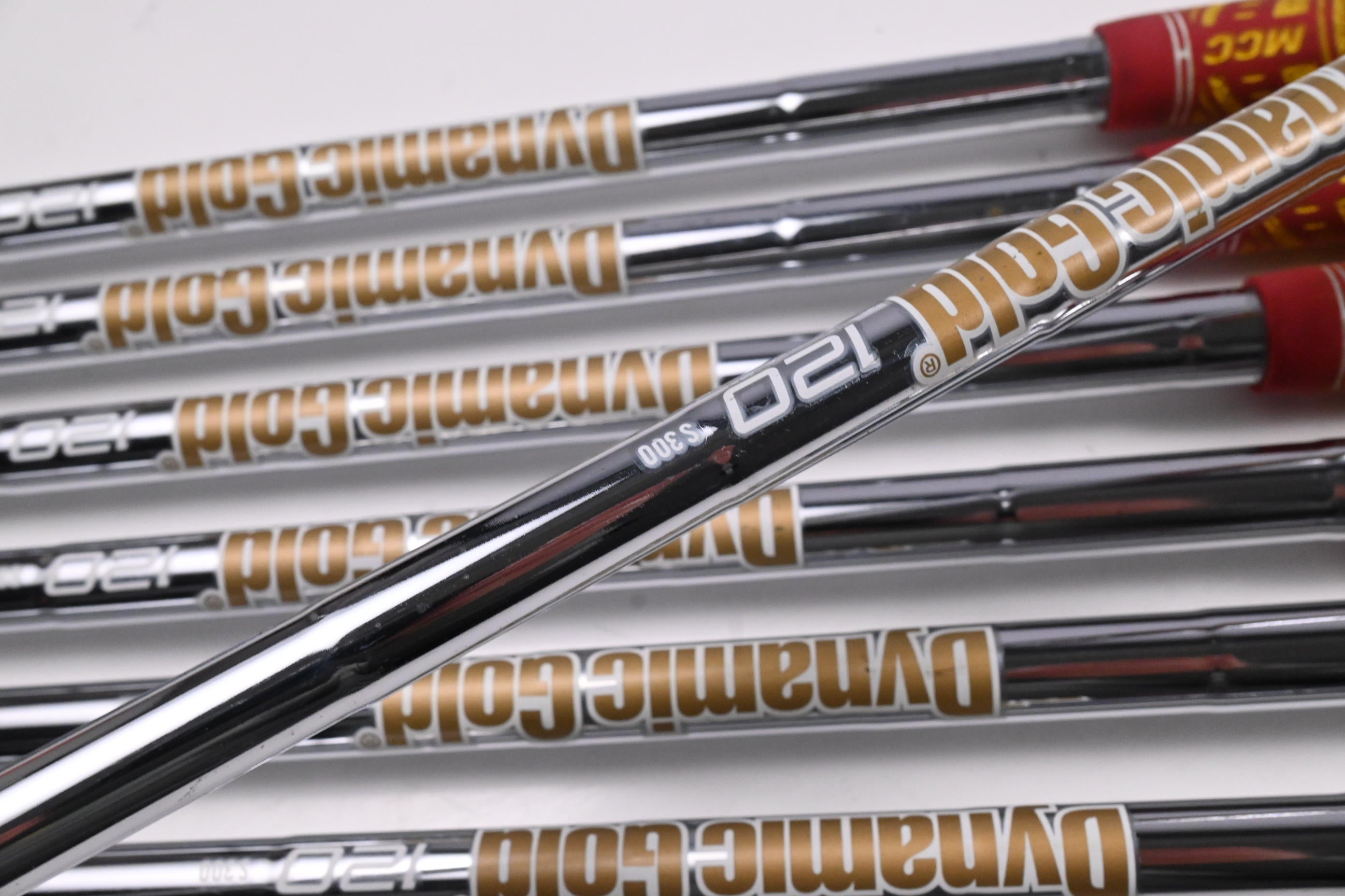 Ping Blueprint Irons / 4-PW / Red Dot / Stiff Flex Dynamic Gold 120 S300 Shafts