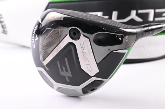 Callaway Elyte Mini Driver / 11.5 Degree / Stiff Flex Project X Denali Charcoal