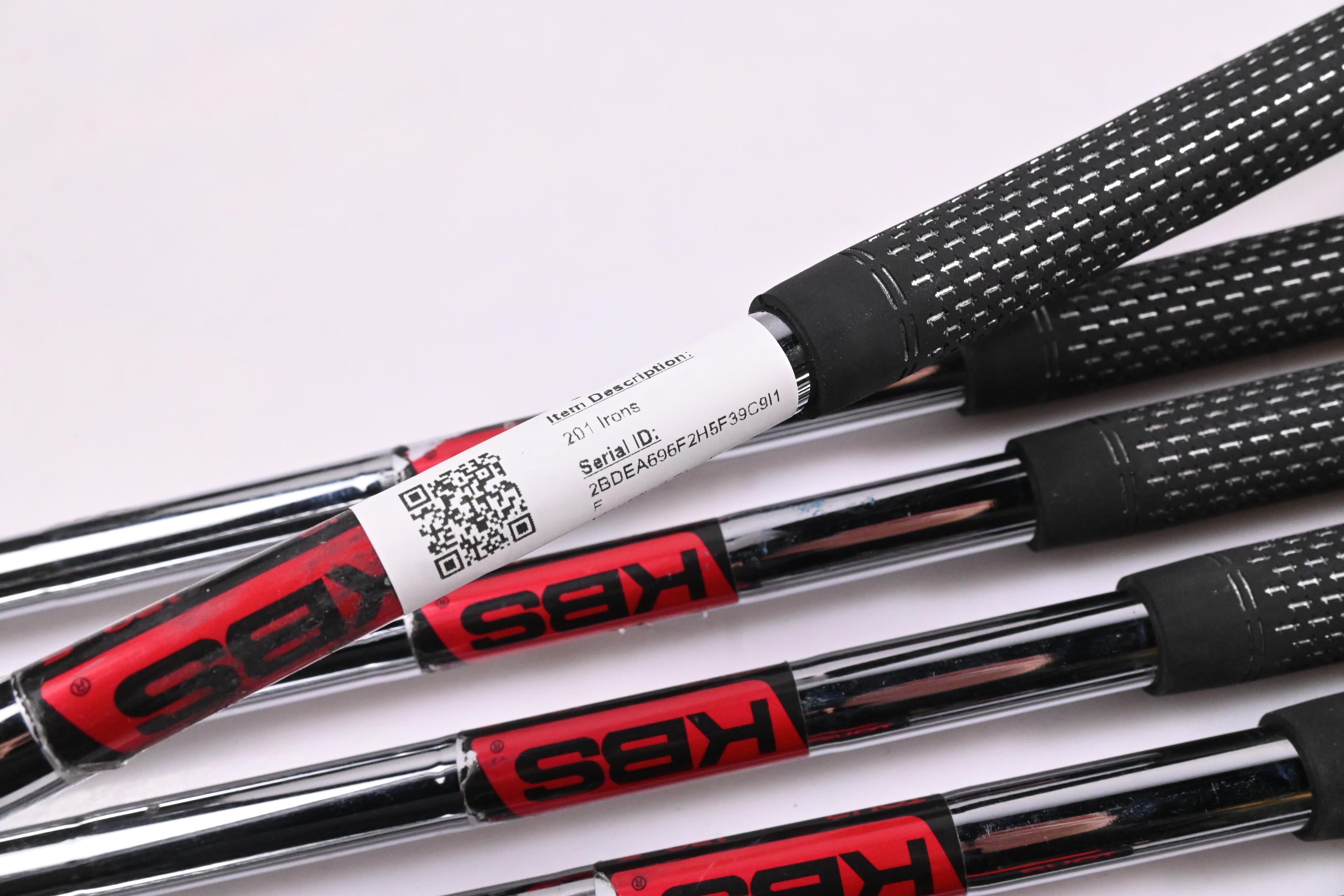 Takomo 201 Irons / 4-PW / Stiff Flex KBS Tour 120 Shafts