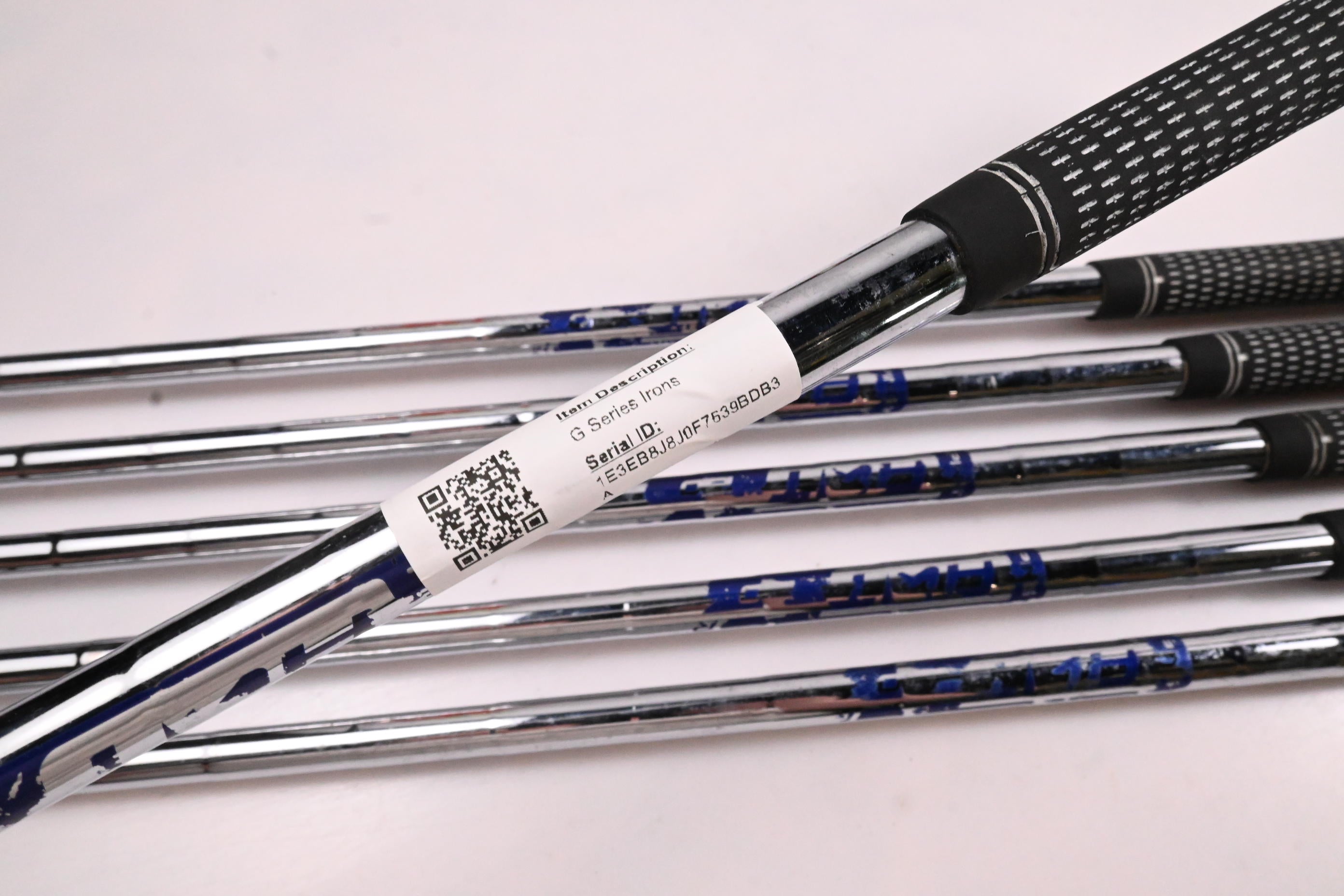 Ping G Series Irons / 5-PW / Red Dot / Regular Flex Ping AWT 2.0 Shafts