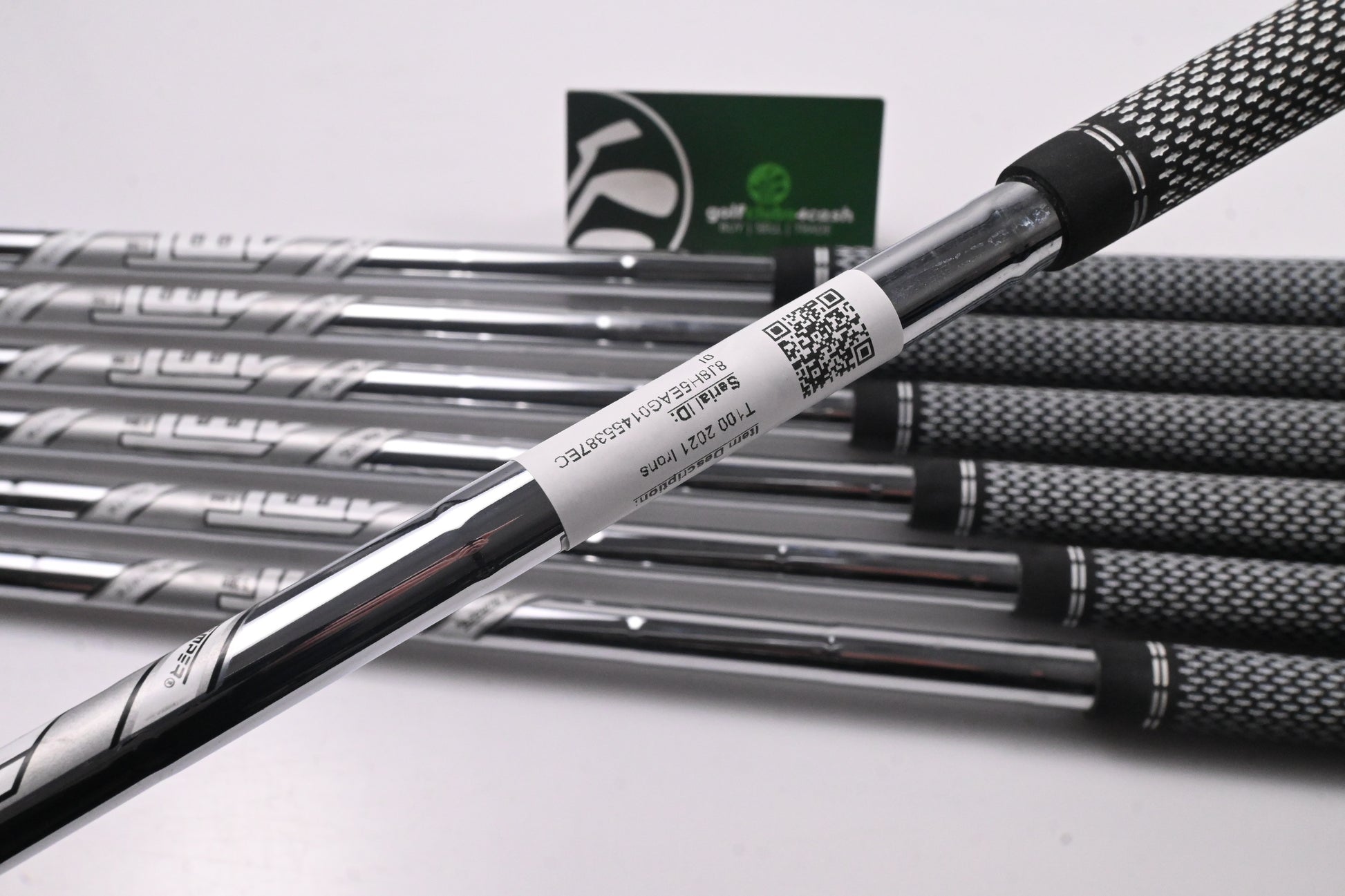 Titleist T100 2021 Irons / 4-PW / Stiff Flex AMT Tour White S300 Shafts