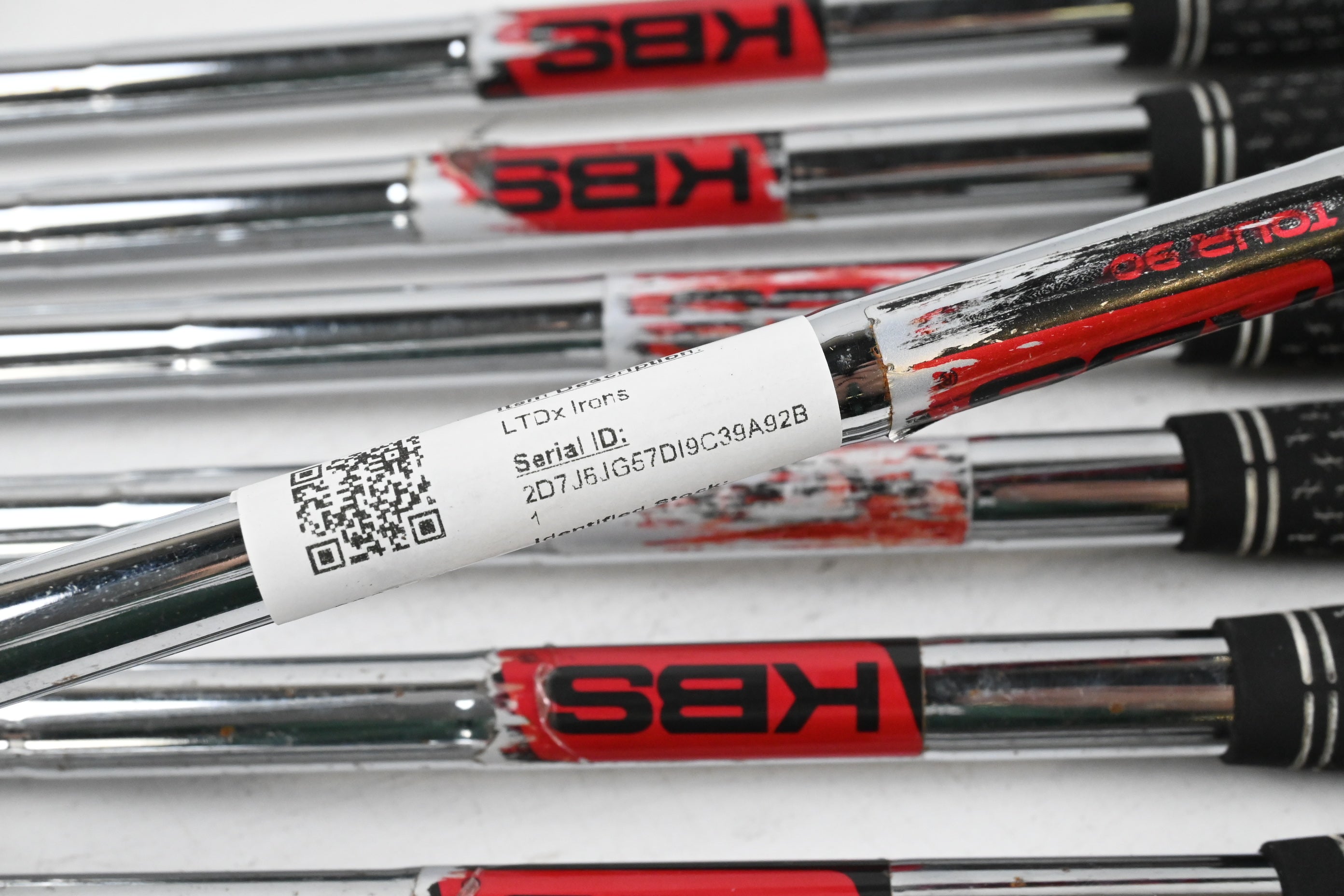 Cobra LTDx Irons / 5-PW+GW / Regular Flex KBS Tour 90 Shafts
