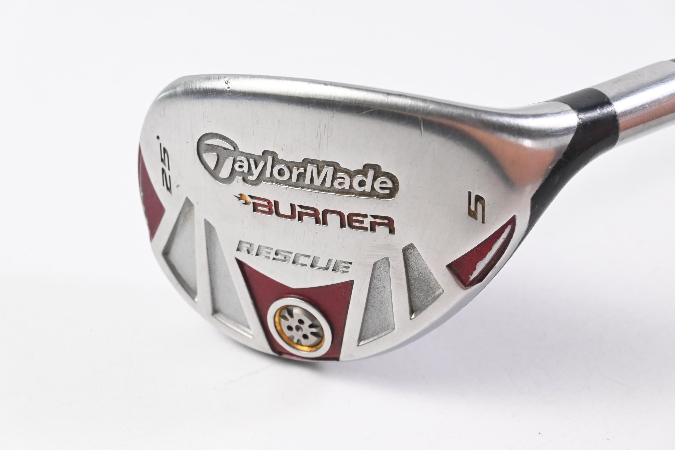 Taylormade Burner 2007 #5 Hybrid / 25 Degree / Regular Flex REAX 65 Shaft