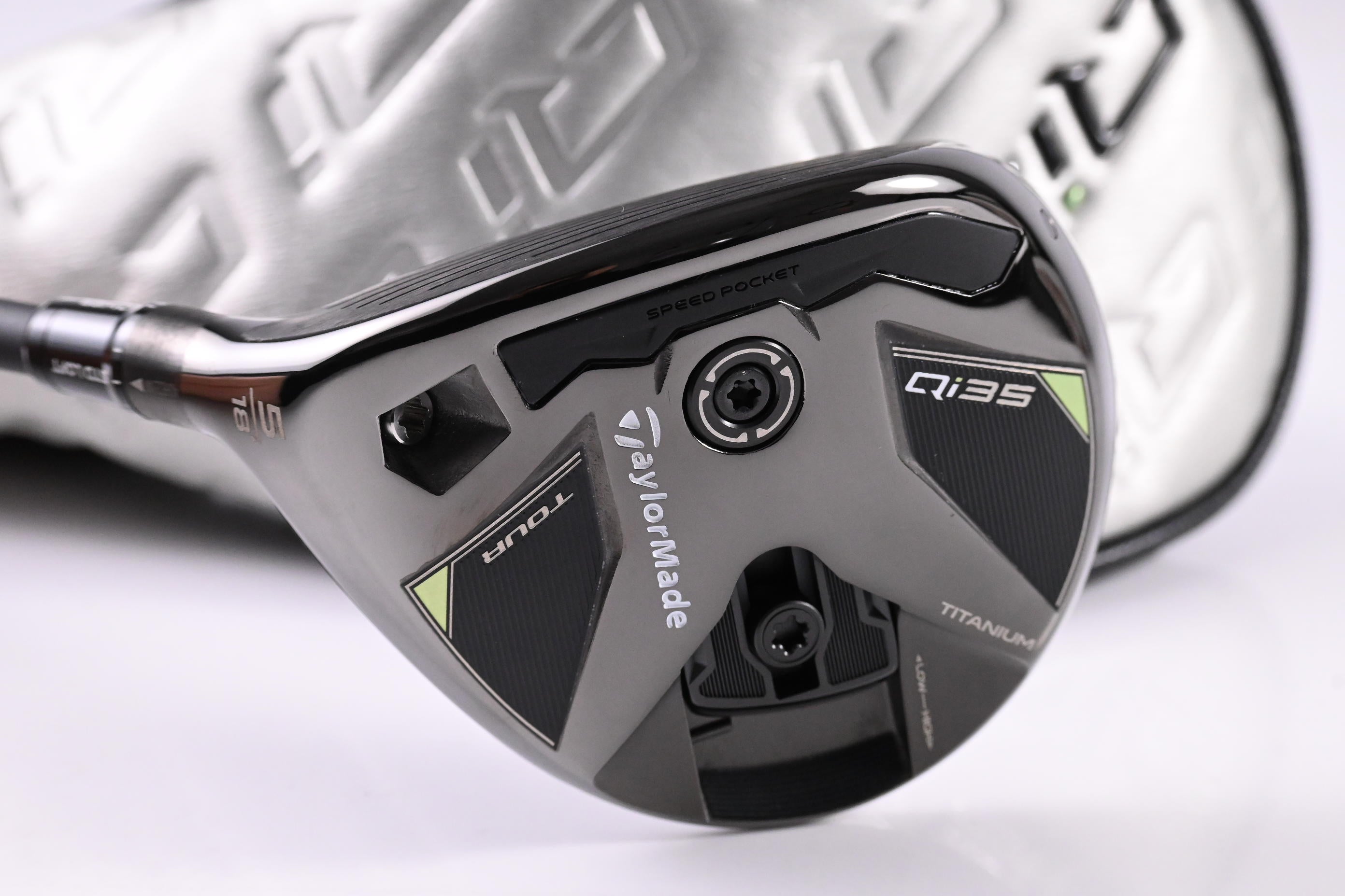 Left Hand Taylormade Qi35 Tour #5 Wood / 18 Degree / Regular Flex Kai'li