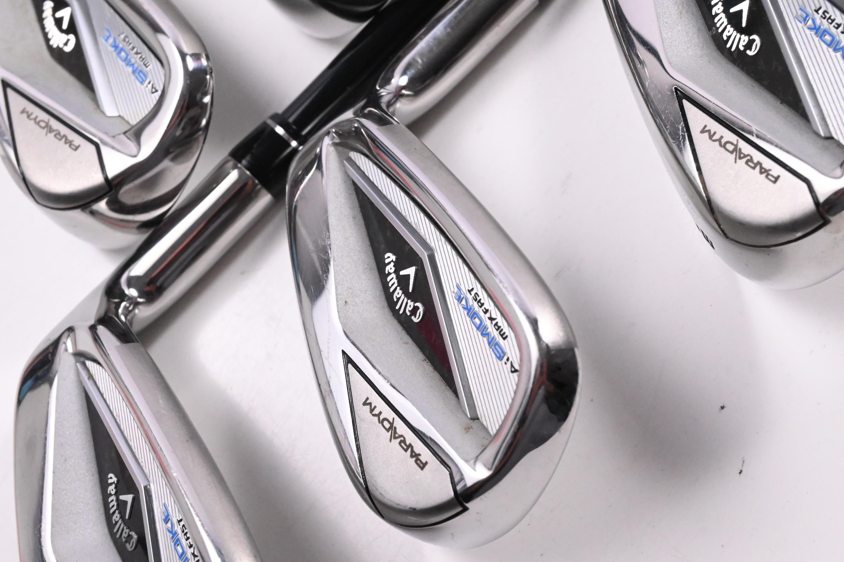 Callaway Paradym Ai Smoke Max Fast Irons / 7-PW+AW / Senior Flex Tensei Blue 40