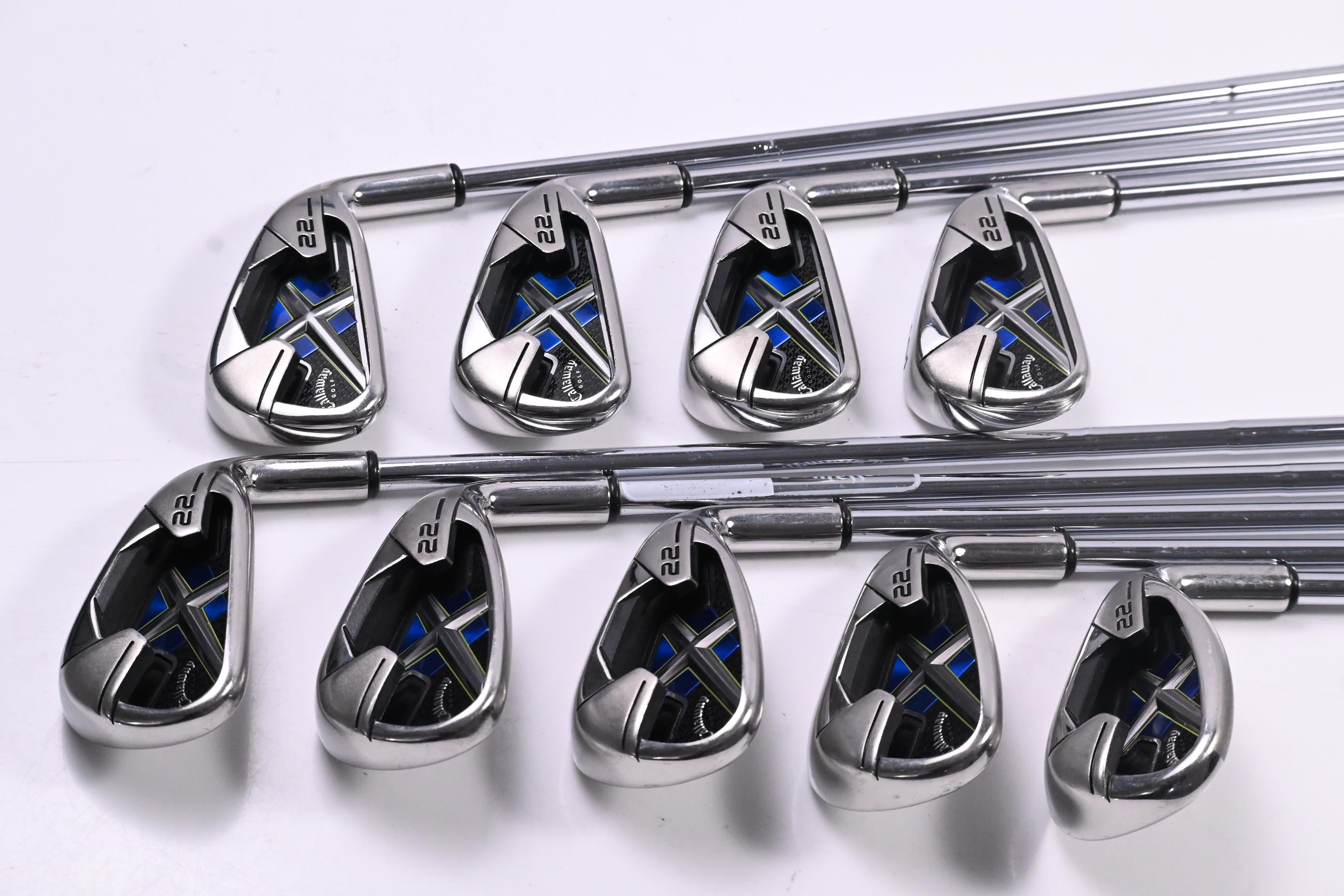 Callaway X-22 Irons / 3-PW+SW / UniFlex Callaway Shafts