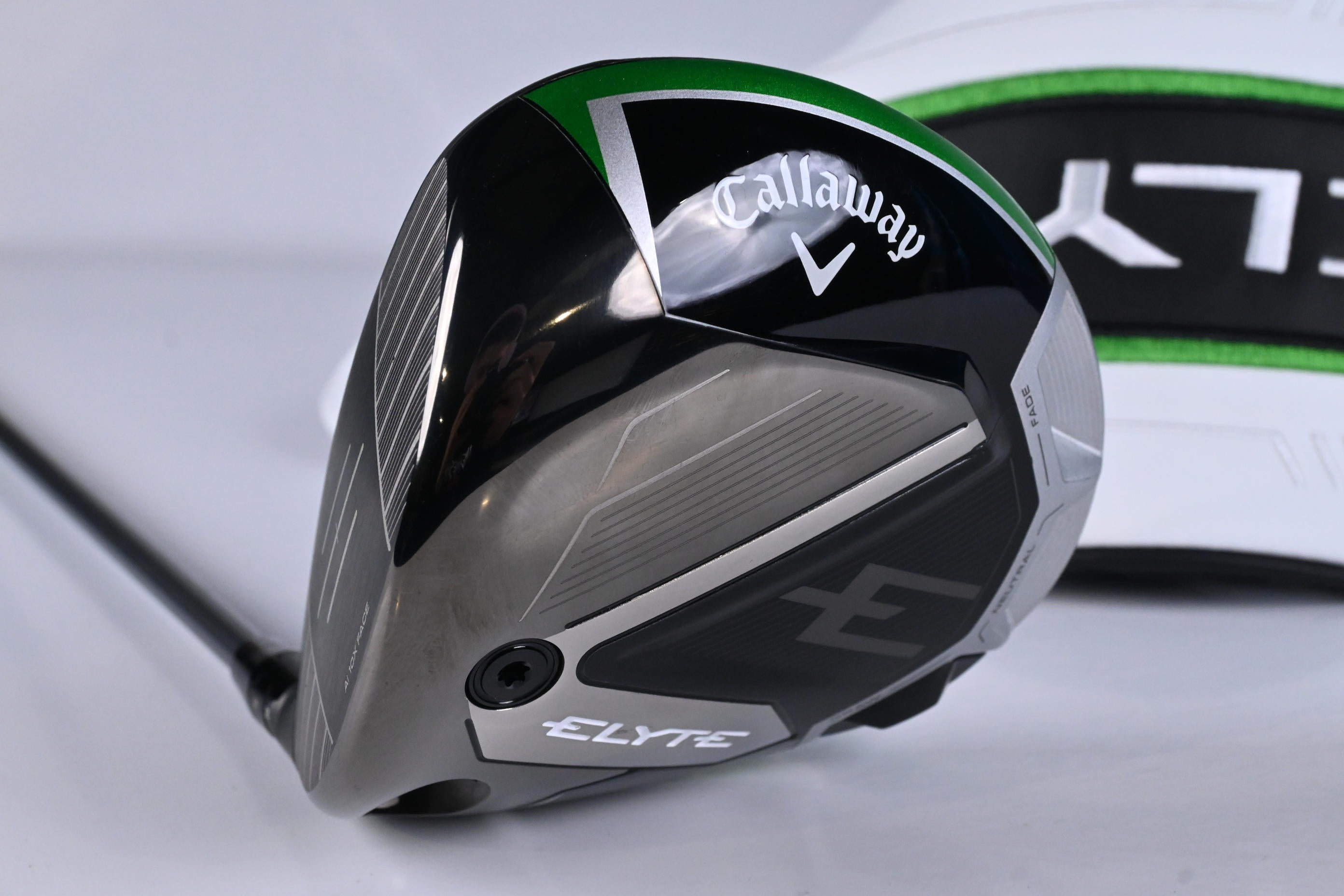Left Hand Callaway Elyte Driver / 10.5 Degree / Stiff Flex Denali Charcoal 50