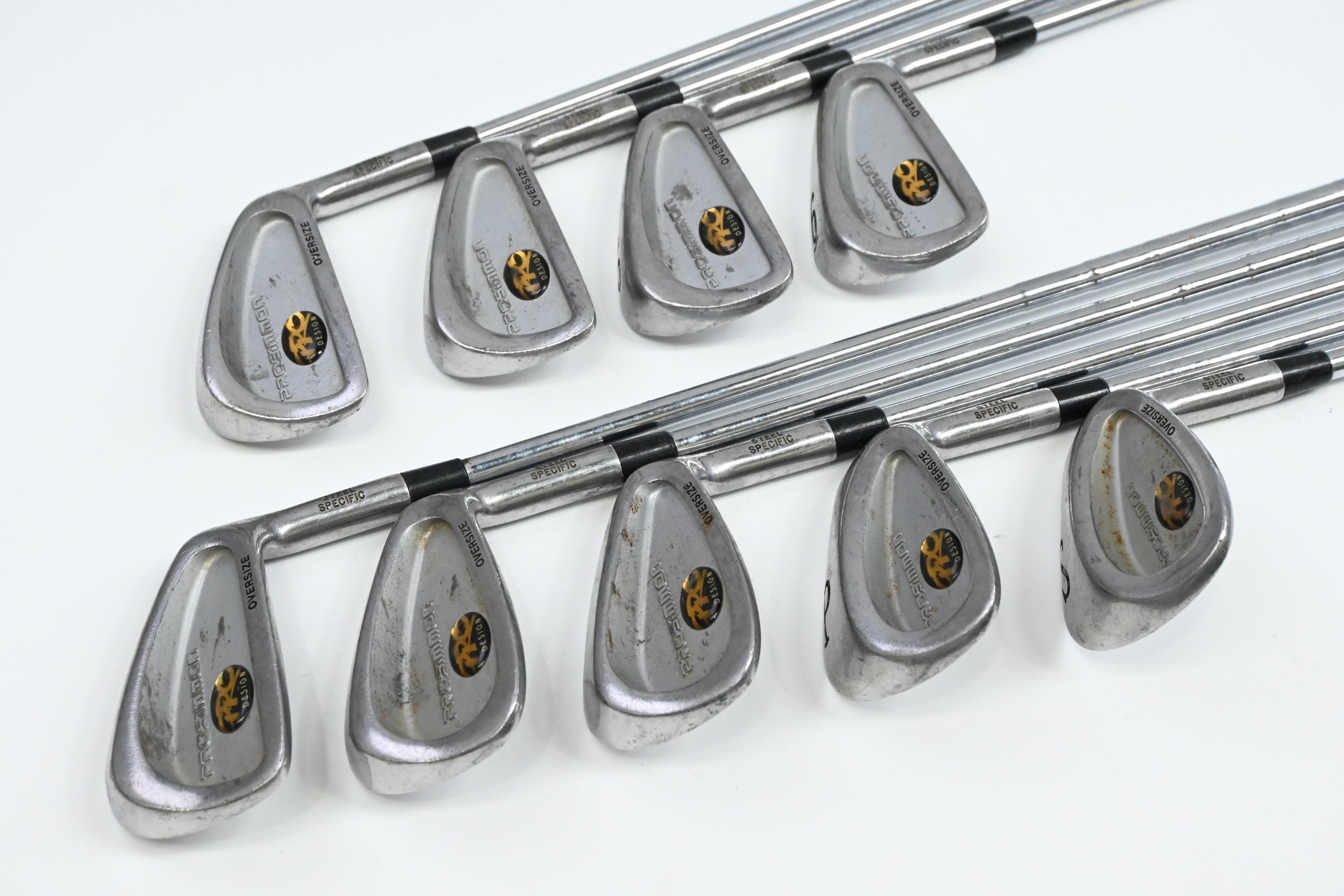 Prosimmon Oversize Irons / 3-PW+SW / Regular Flex Prosimmon Shafts